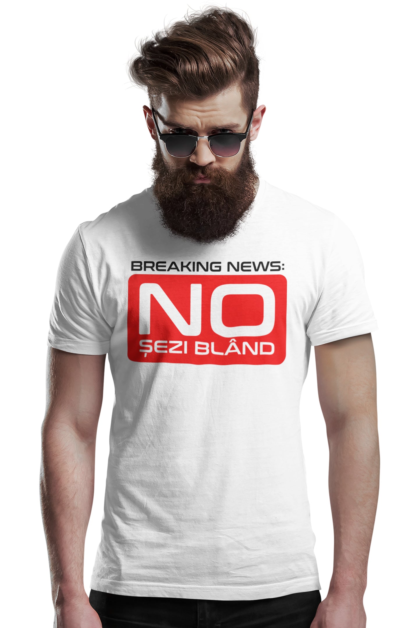 Tricou No, șezi blând