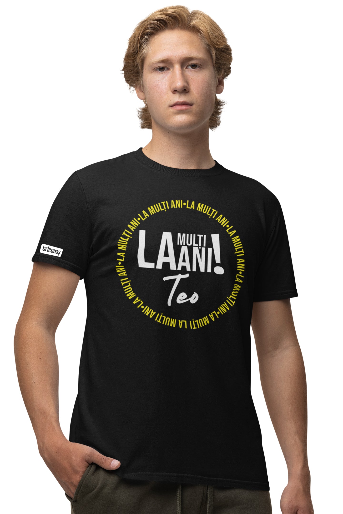 Tricou La mulți ani, Teo