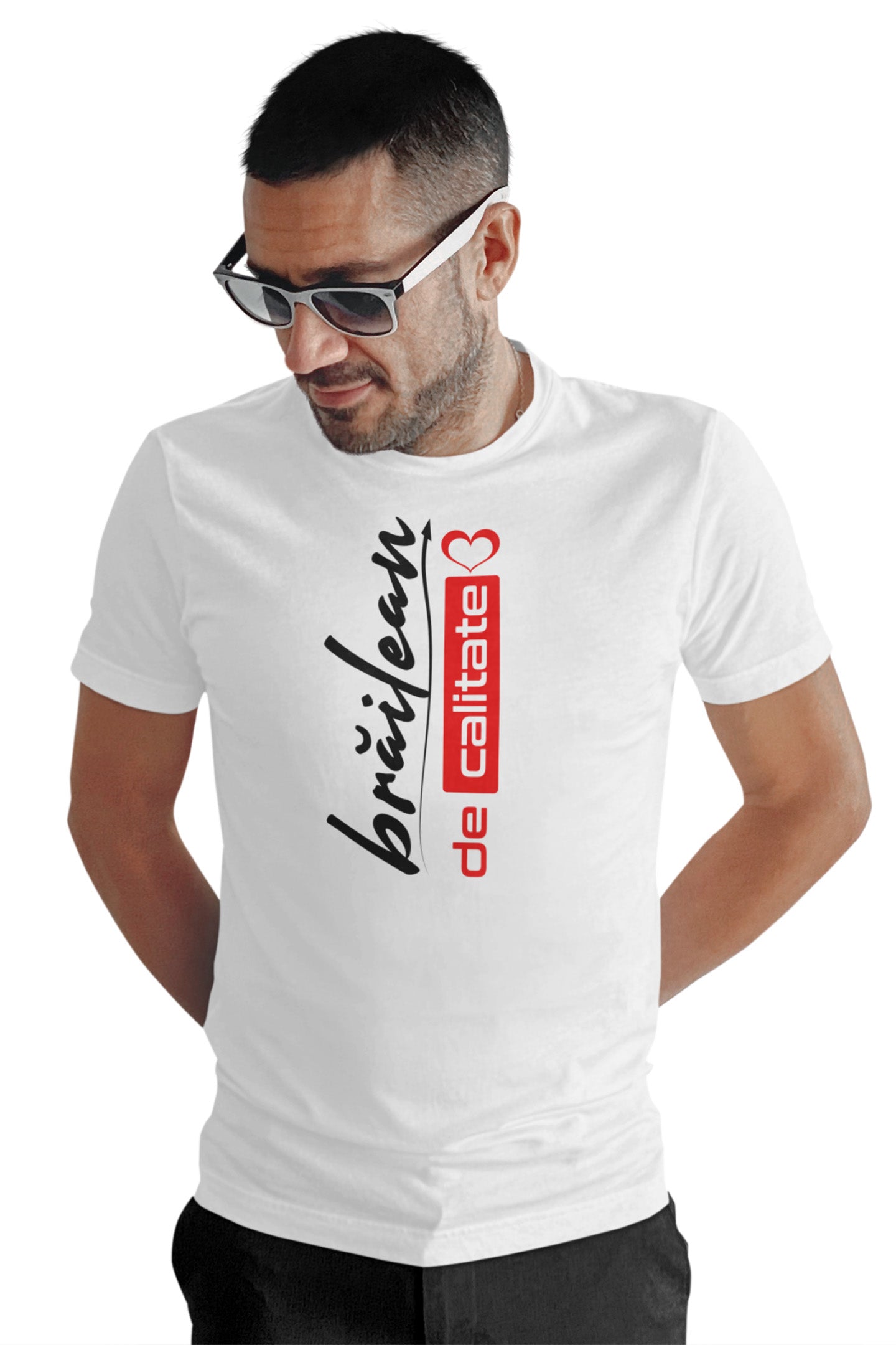 Tricou Brăilean Alb