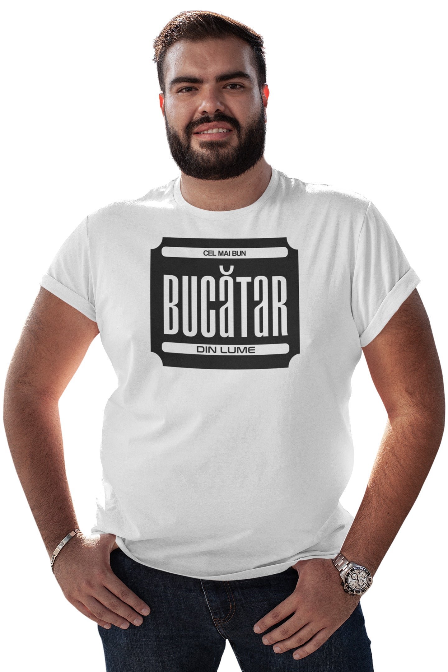 Tricou Cel mai bun bucătar Alb