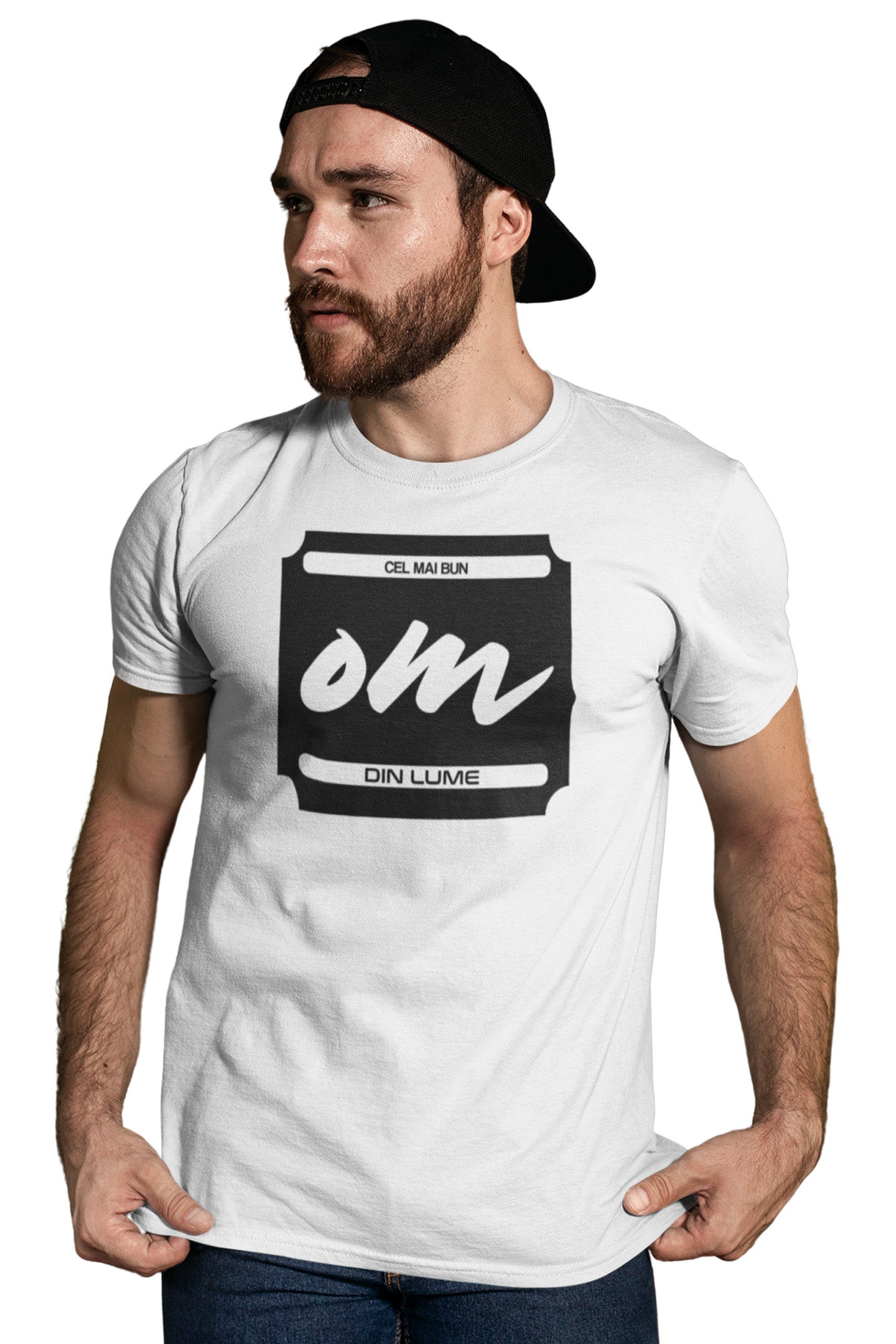 Tricou Cel mai bun Om Alb