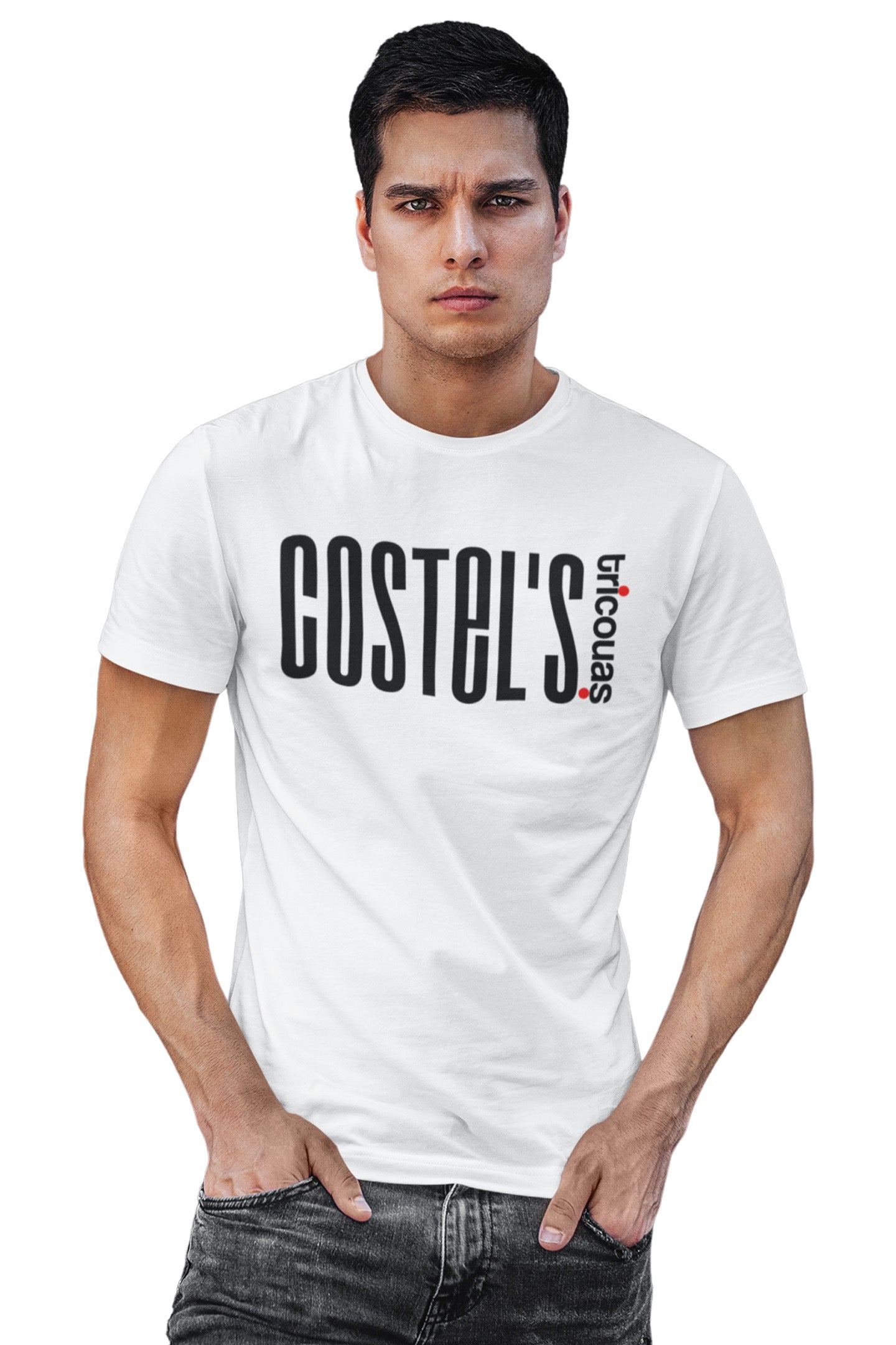 Tricou Costel Alb