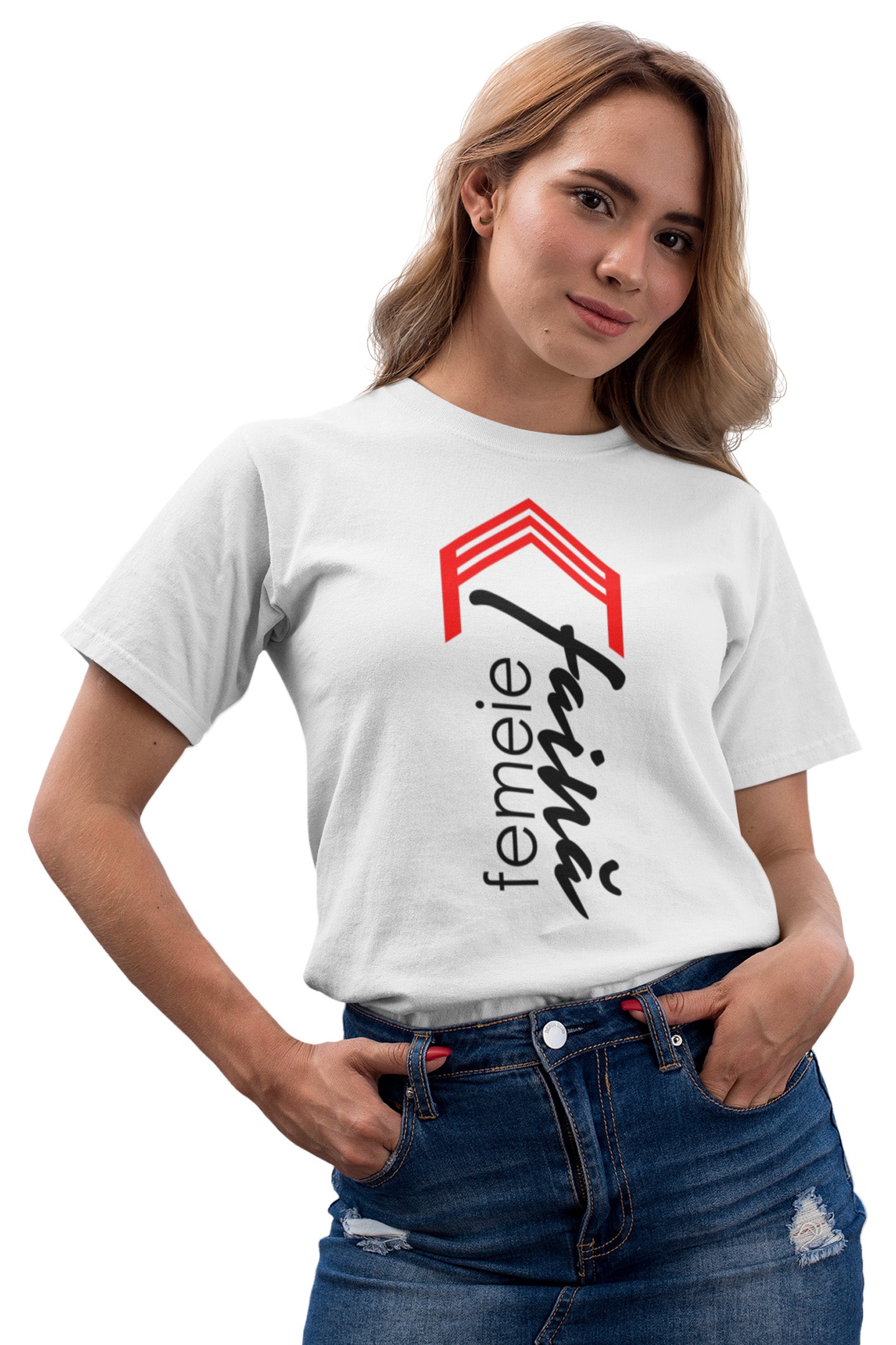 Tricou Femeie Faină Alb