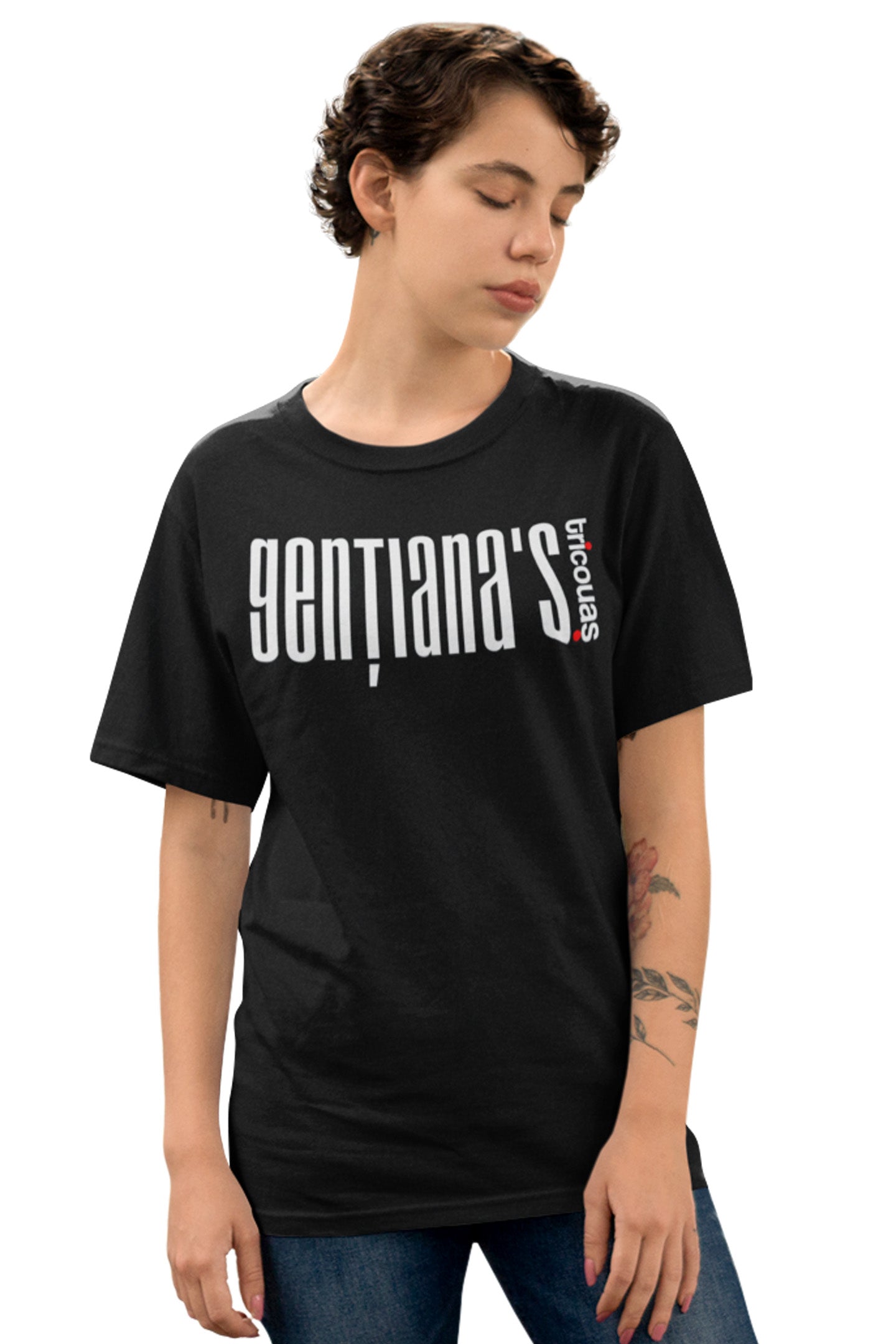 Tricou Gențiana Negru