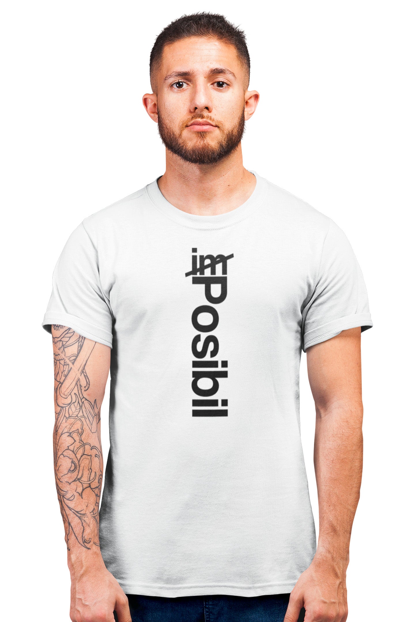 Tricou Imposibil Alb