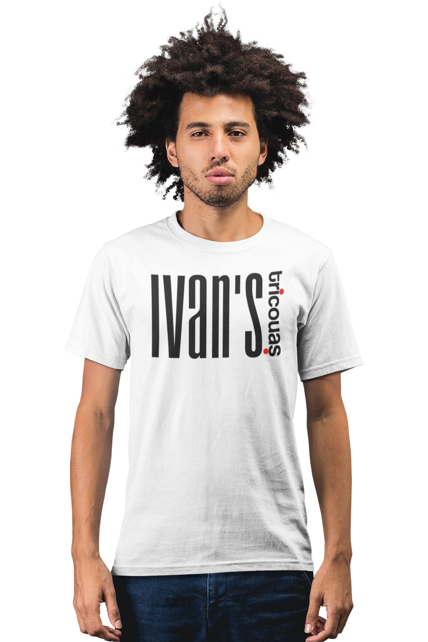Tricou Ivan Alb