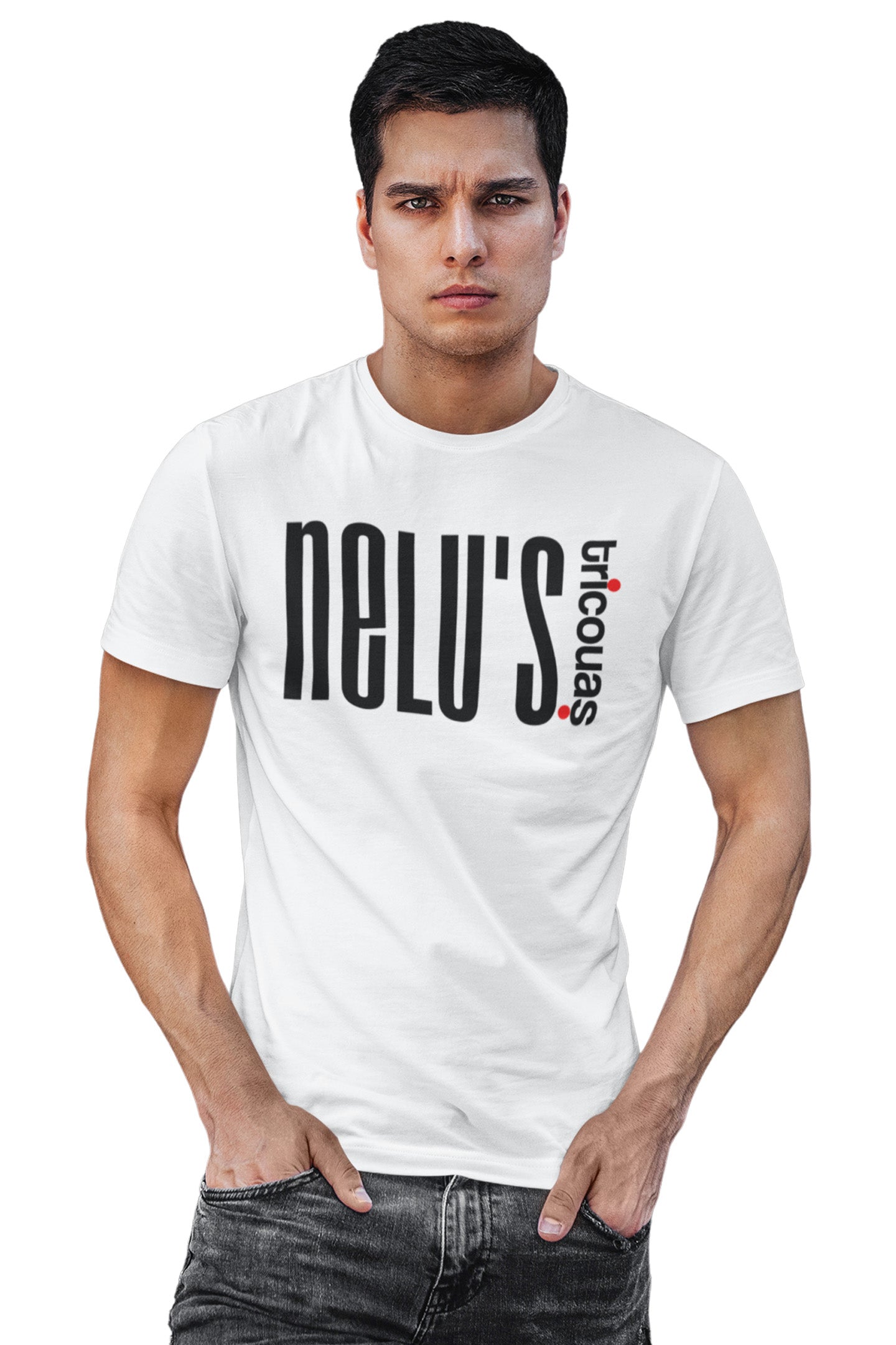 Tricou Nelu Alb