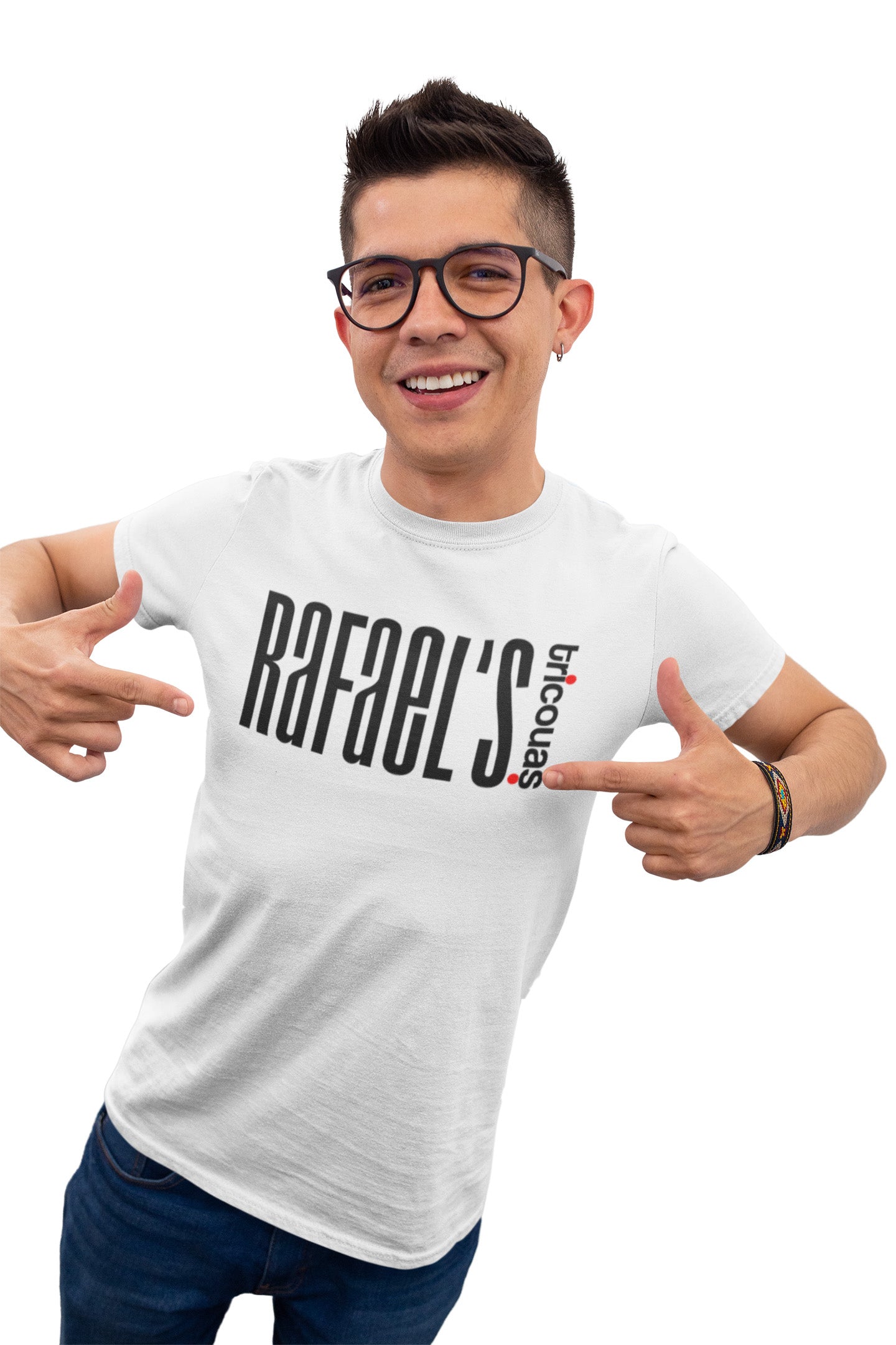 Tricou Rafael Alb
