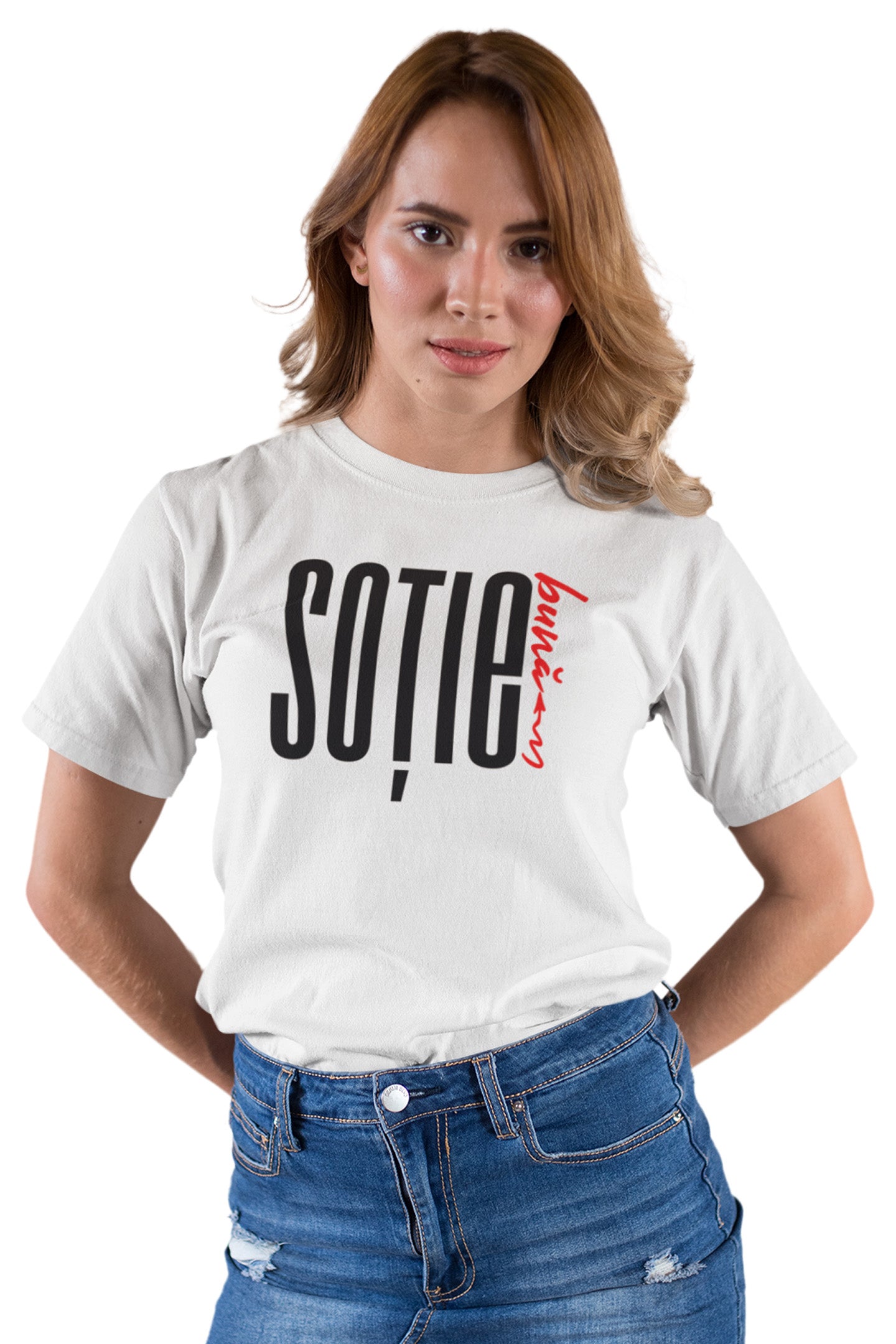 Tricou Soție Bună Alb
