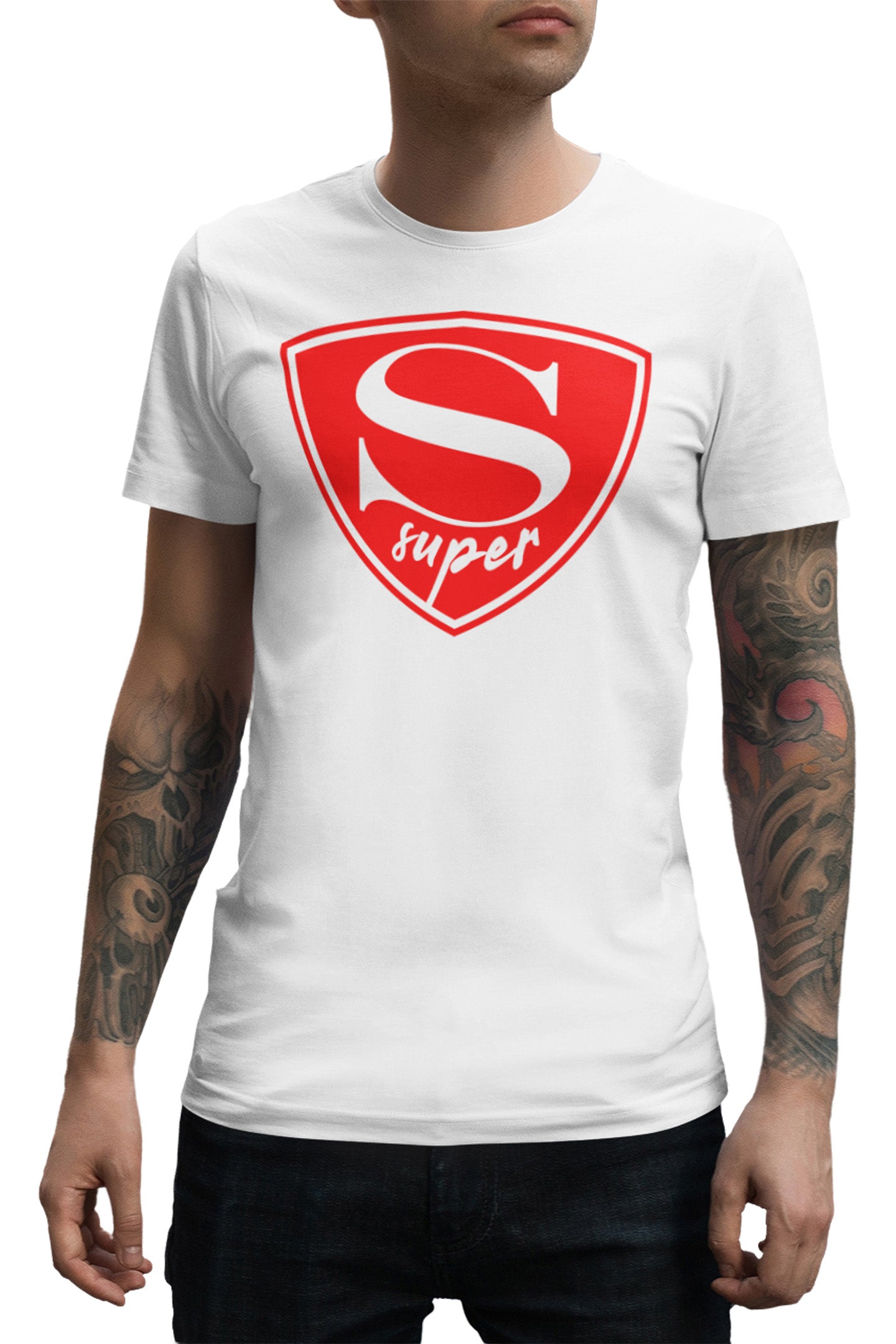 Tricou Super Alb