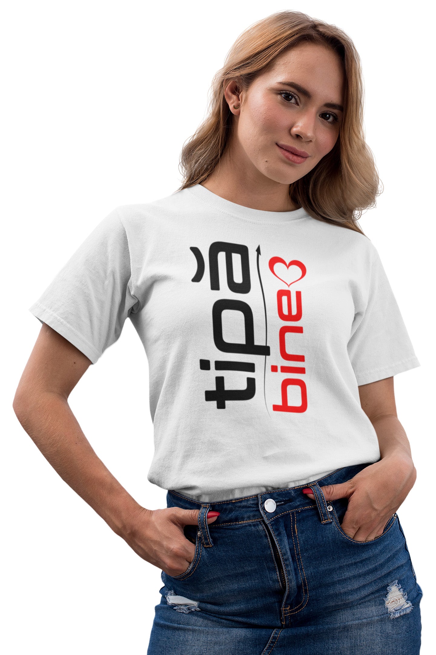 Tricou Tipă Bine Alb