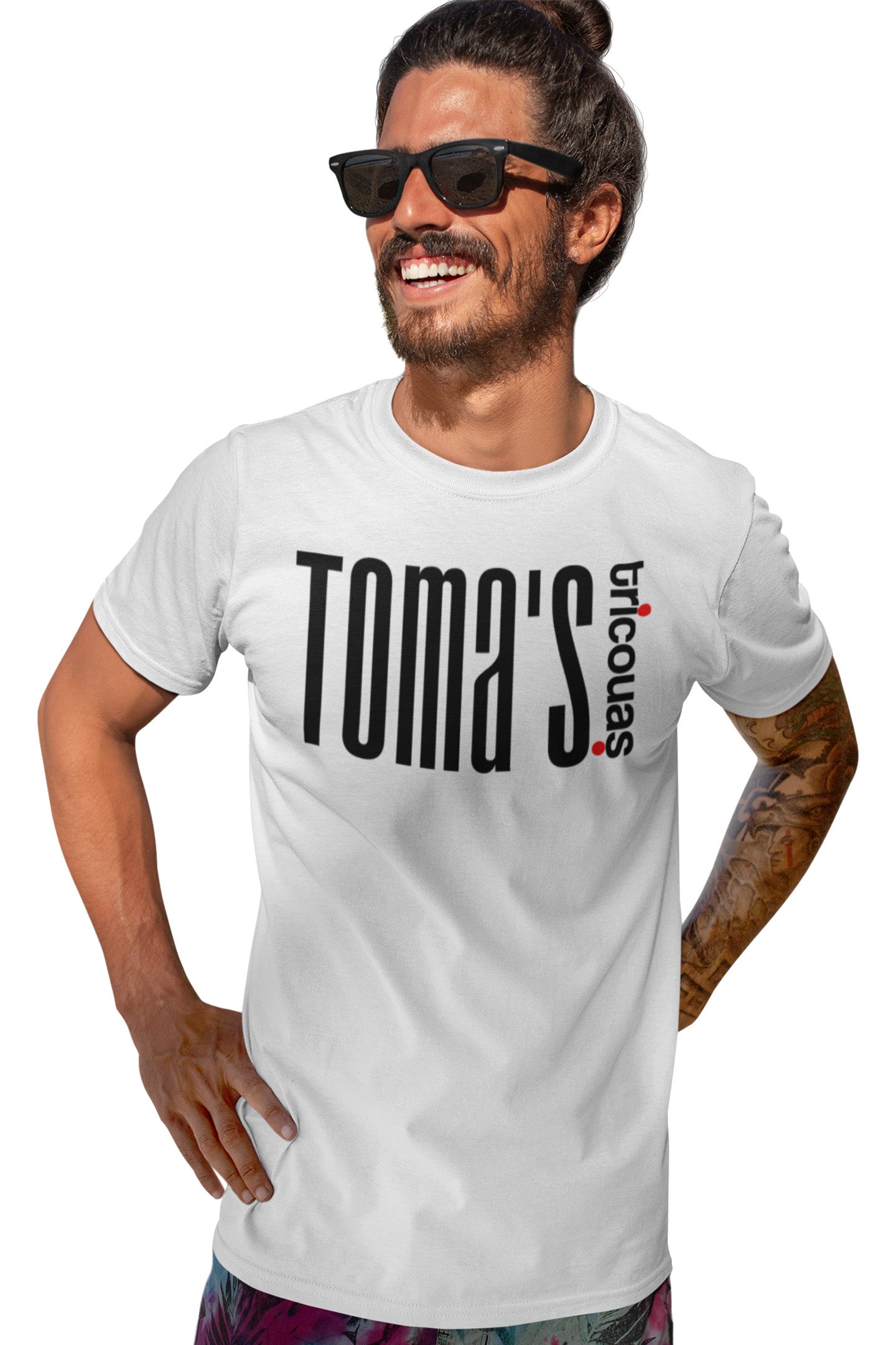 Tricou Toma Alb