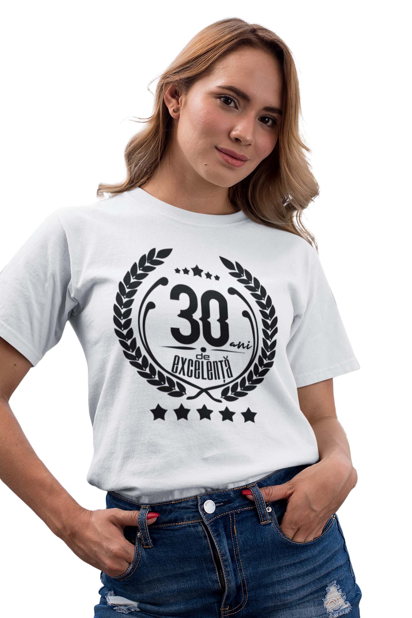 Tricou Cadou 30 ani - Alb