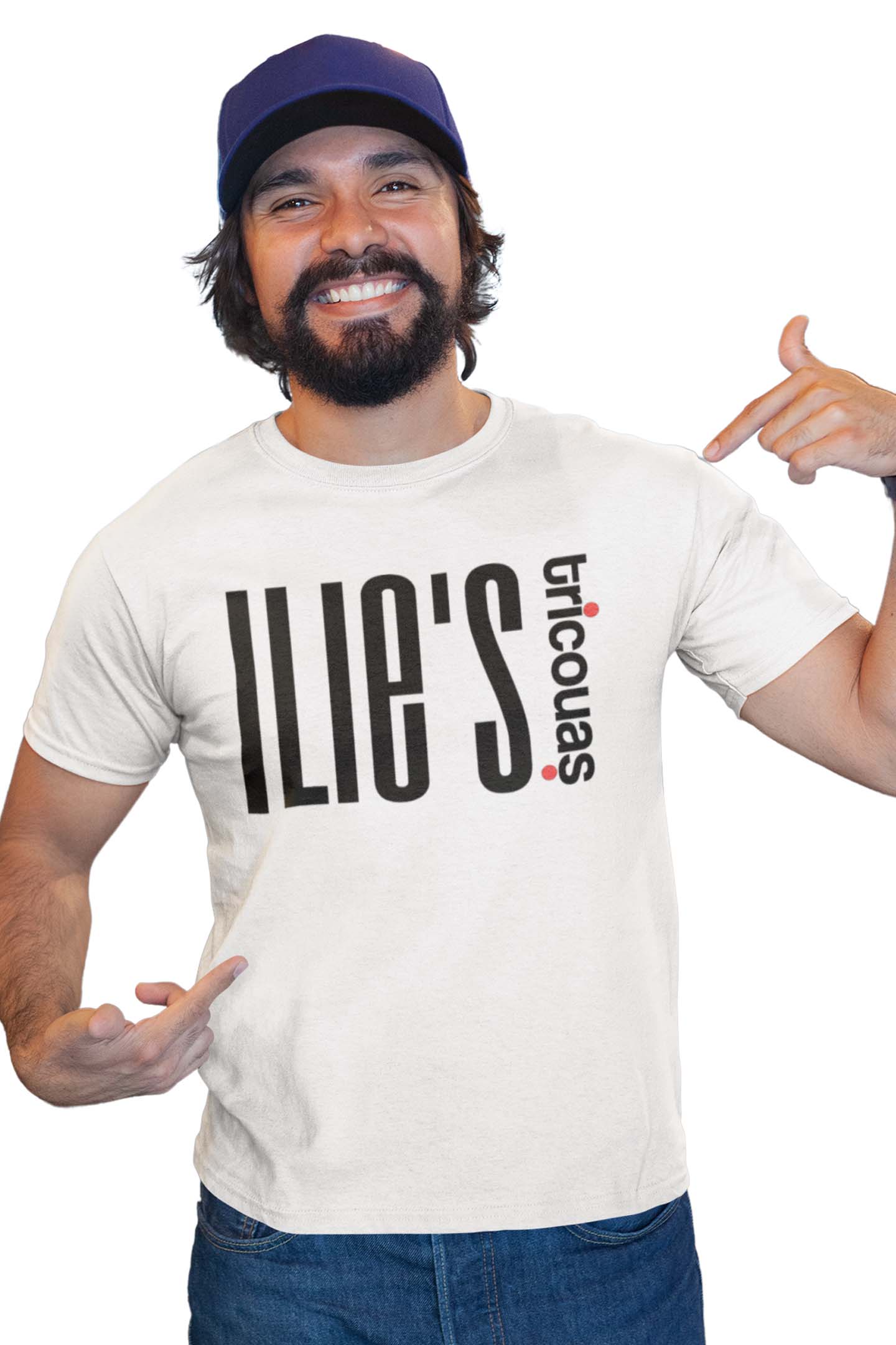Tricou Ilie - Alb