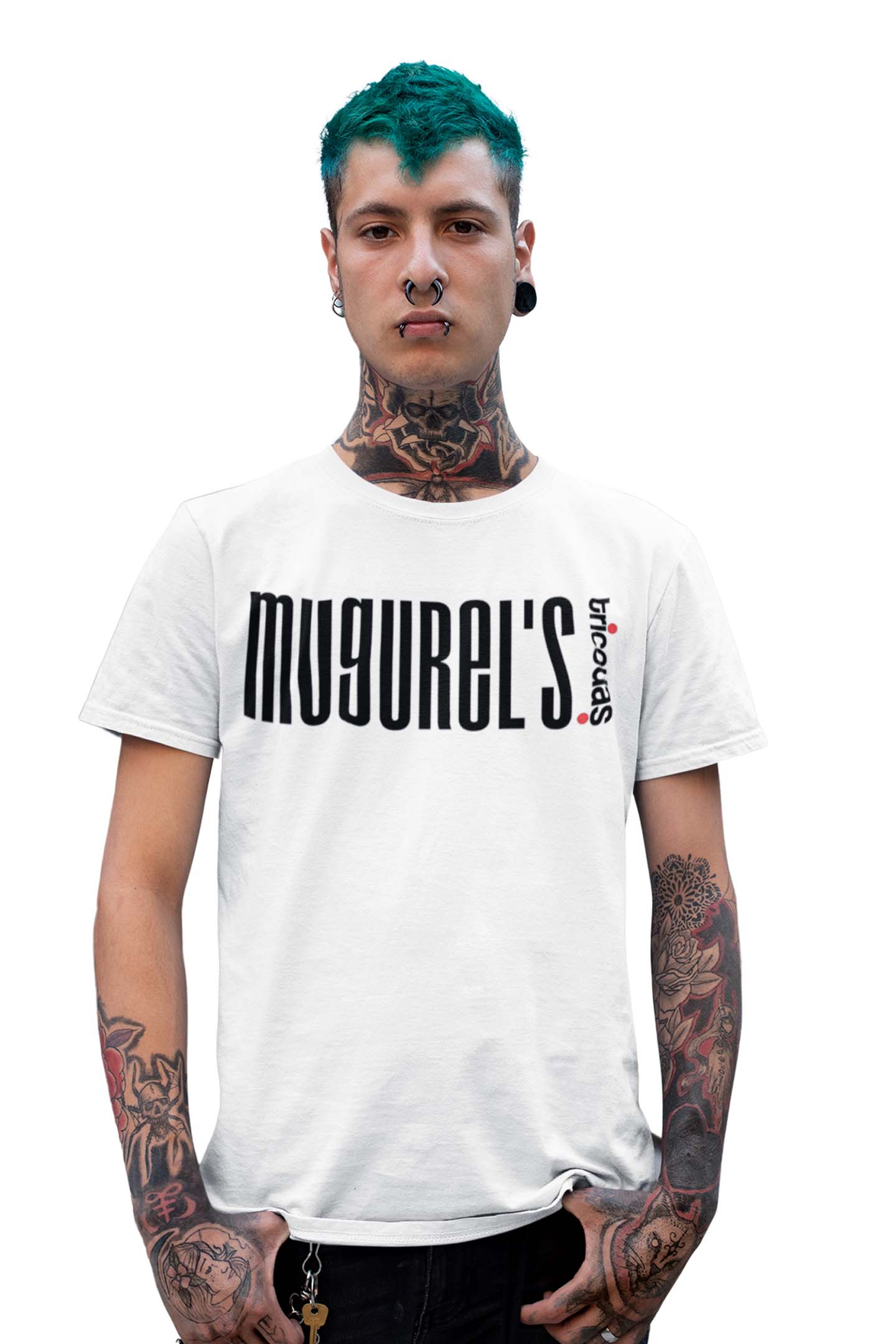 Tricou Mugurel - Alb