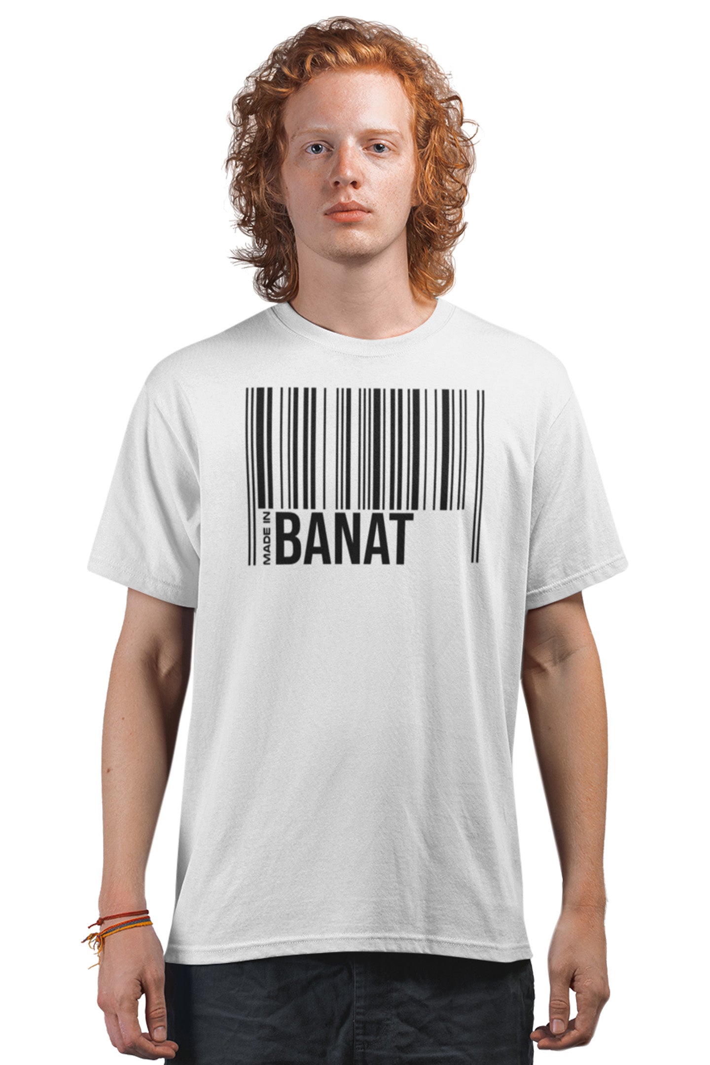 Tricou Banat Alb