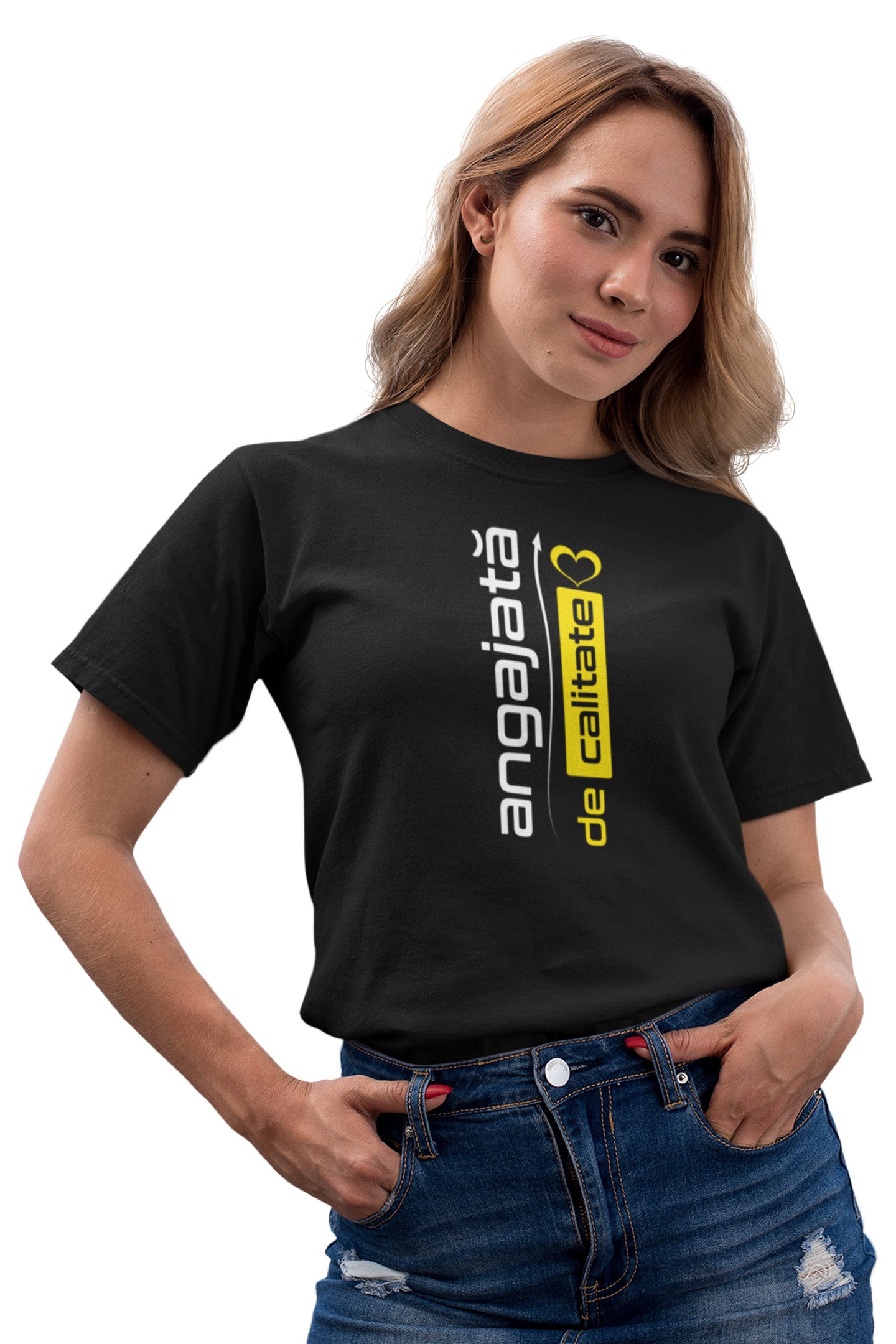 Tricou Angajată Negru