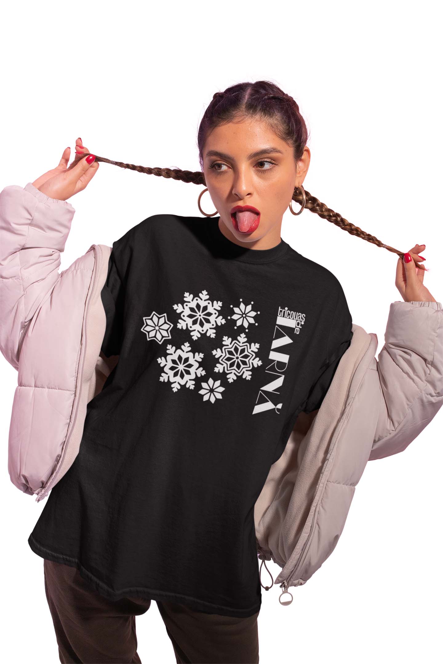 Tricou de Iarnă - Negru