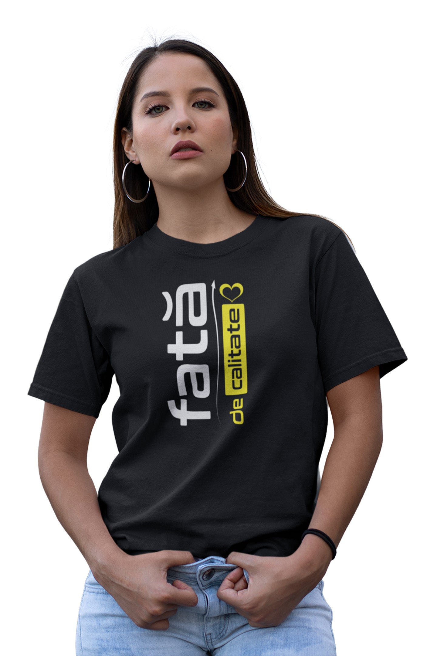 Tricou Fată Negru