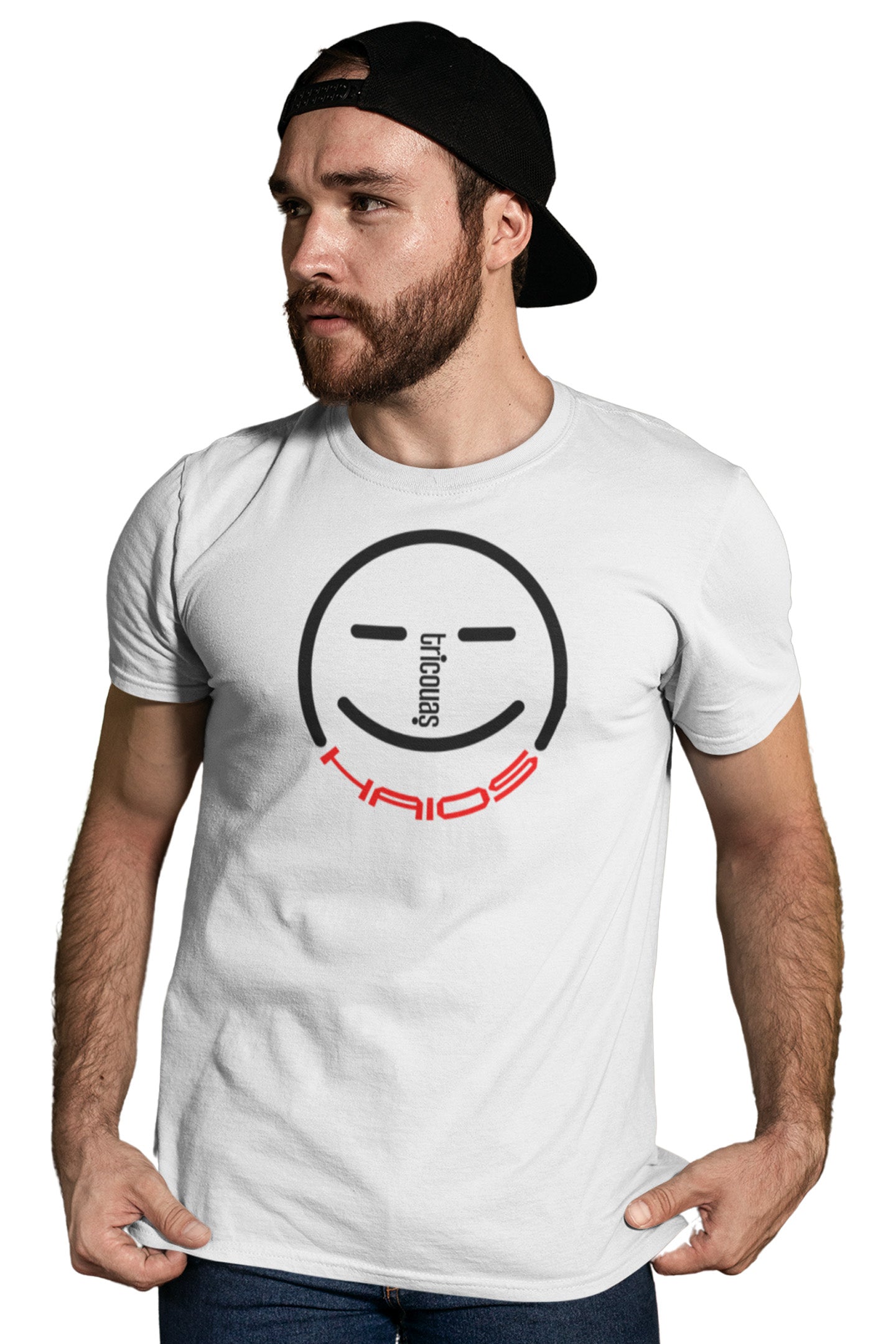 Tricou Haios Alb
