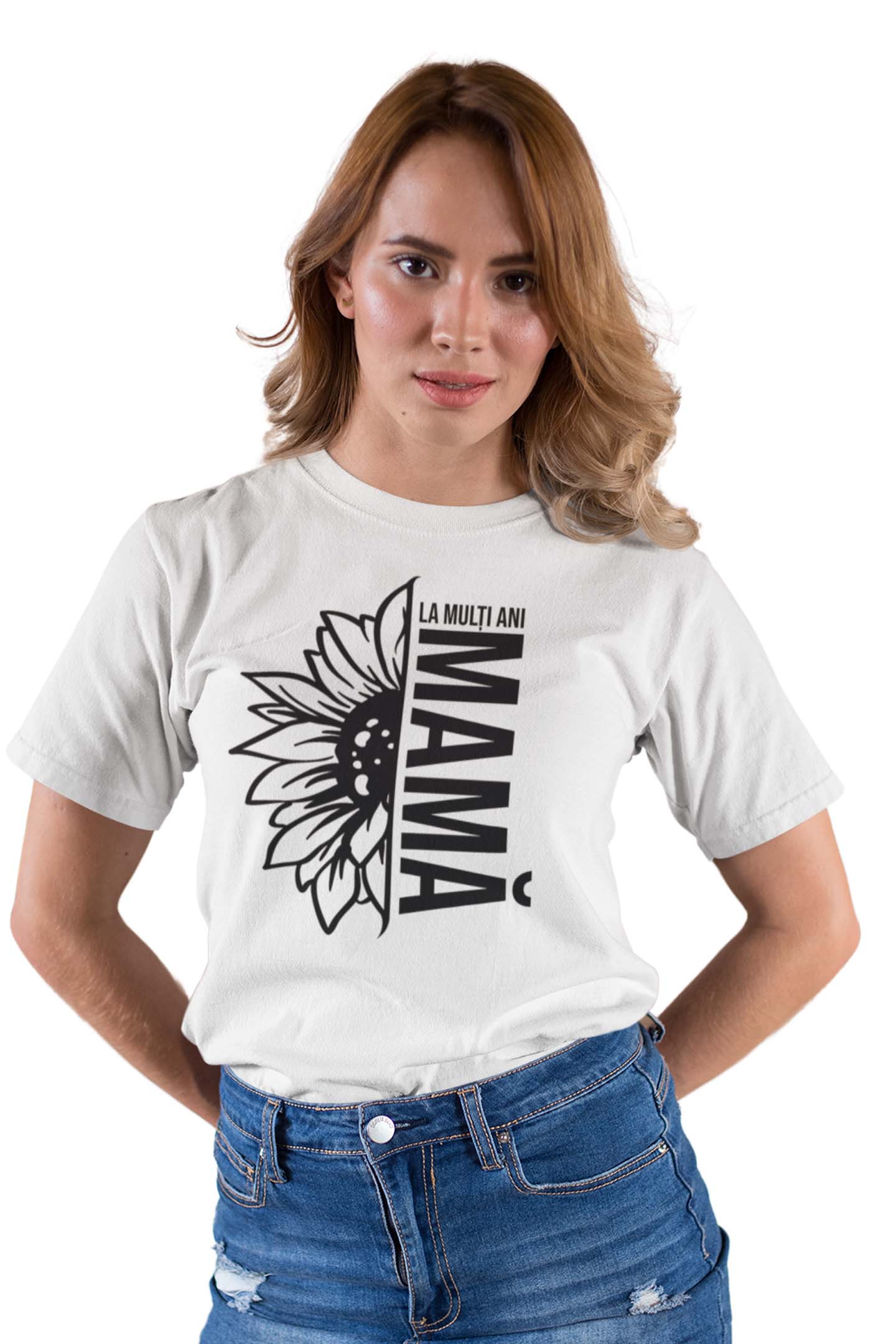 Tricou La mulți ani Mamă - Alb