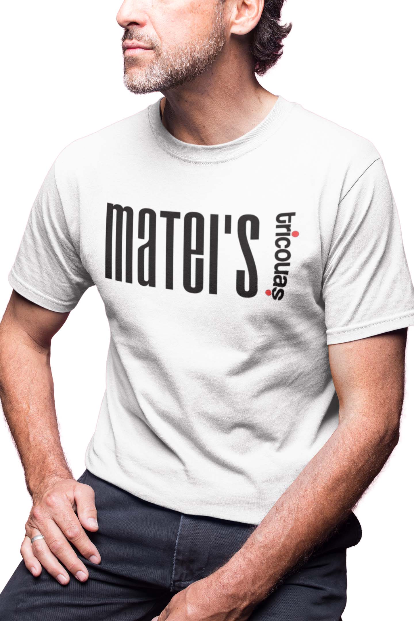 Tricou Matei - Alb