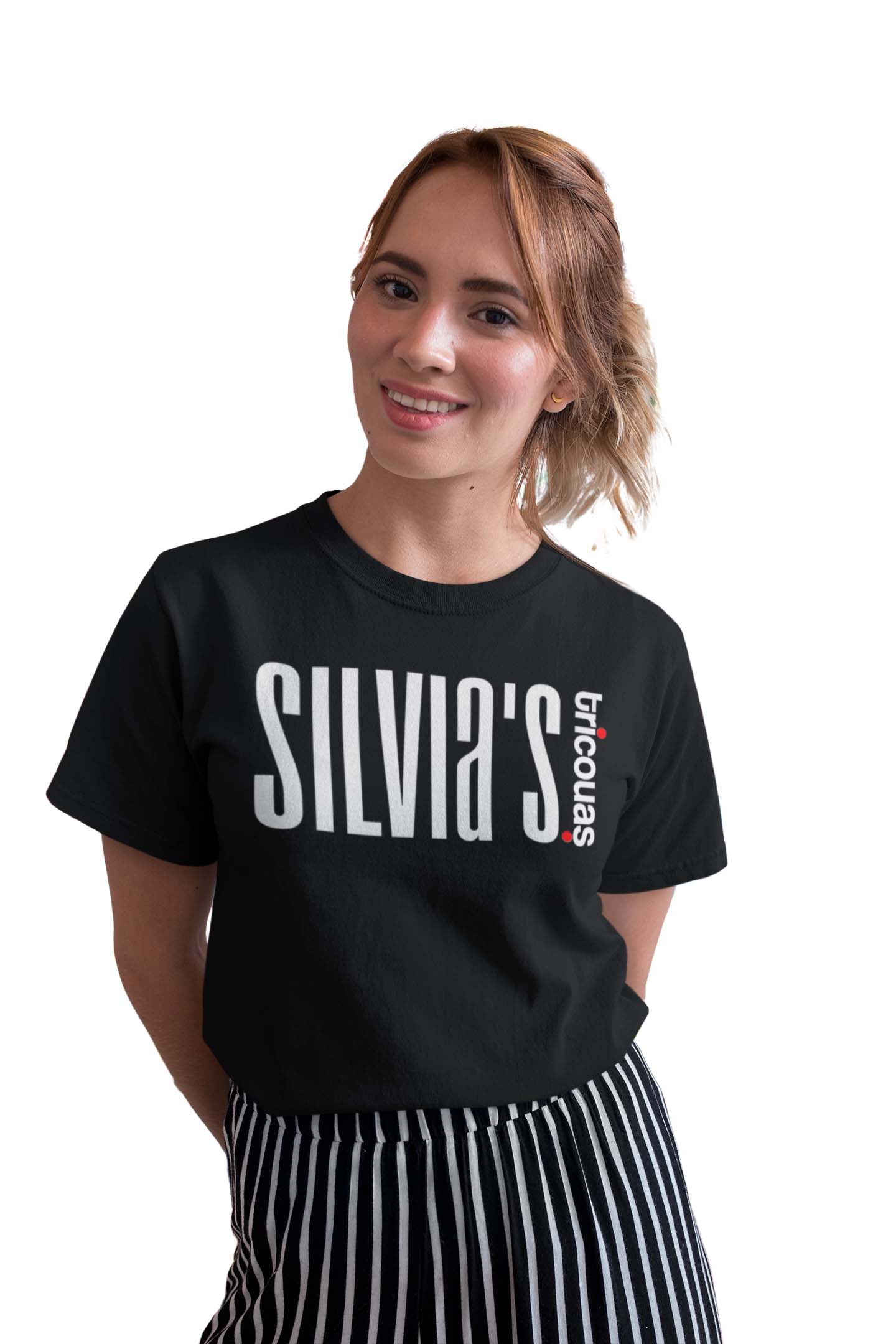 Tricou Silvia - Negru