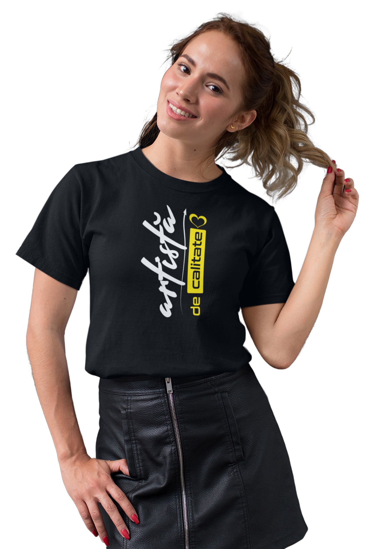 Tricou Artistă Negru