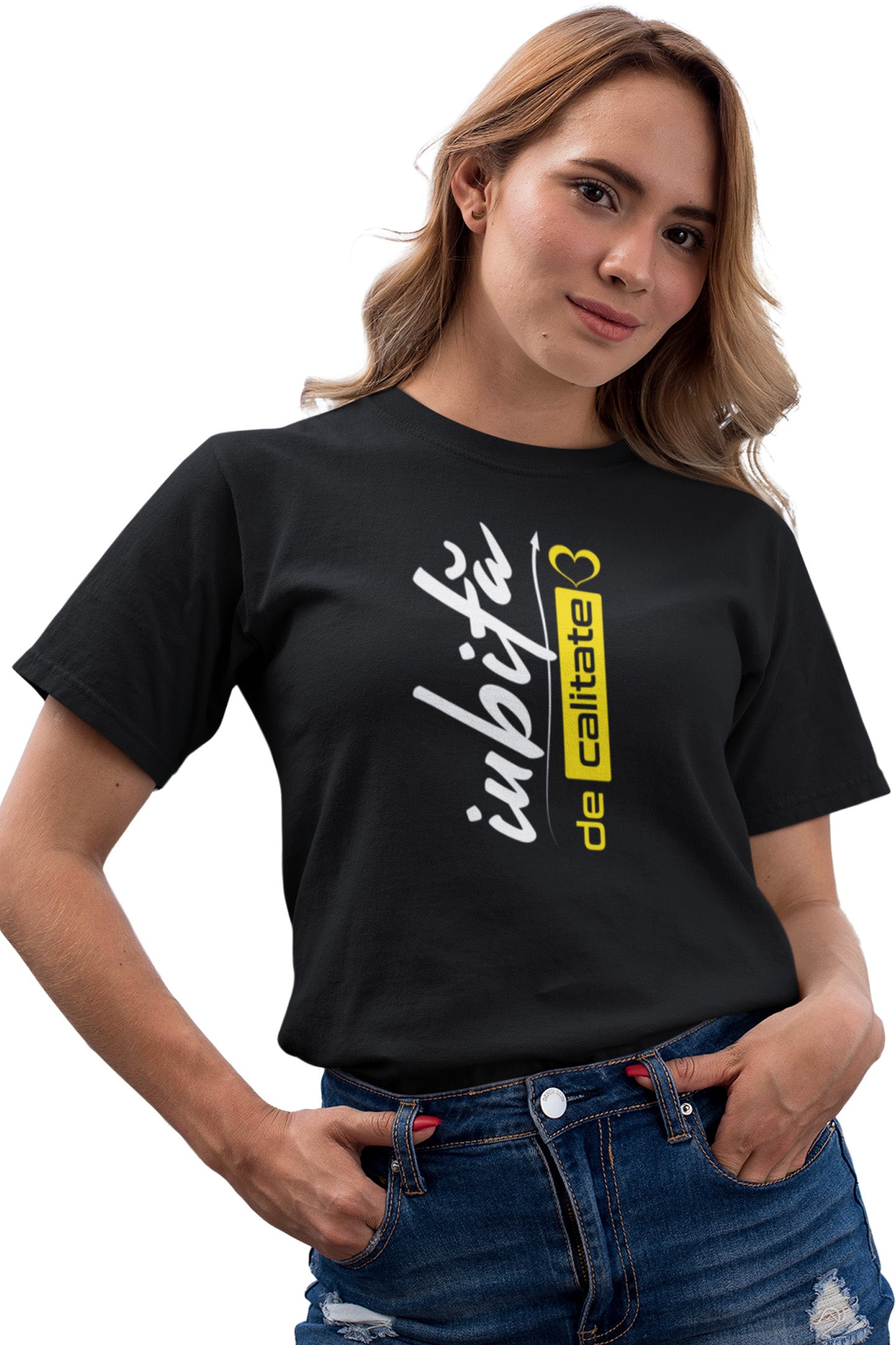 Tricou pentru Iubită Negru