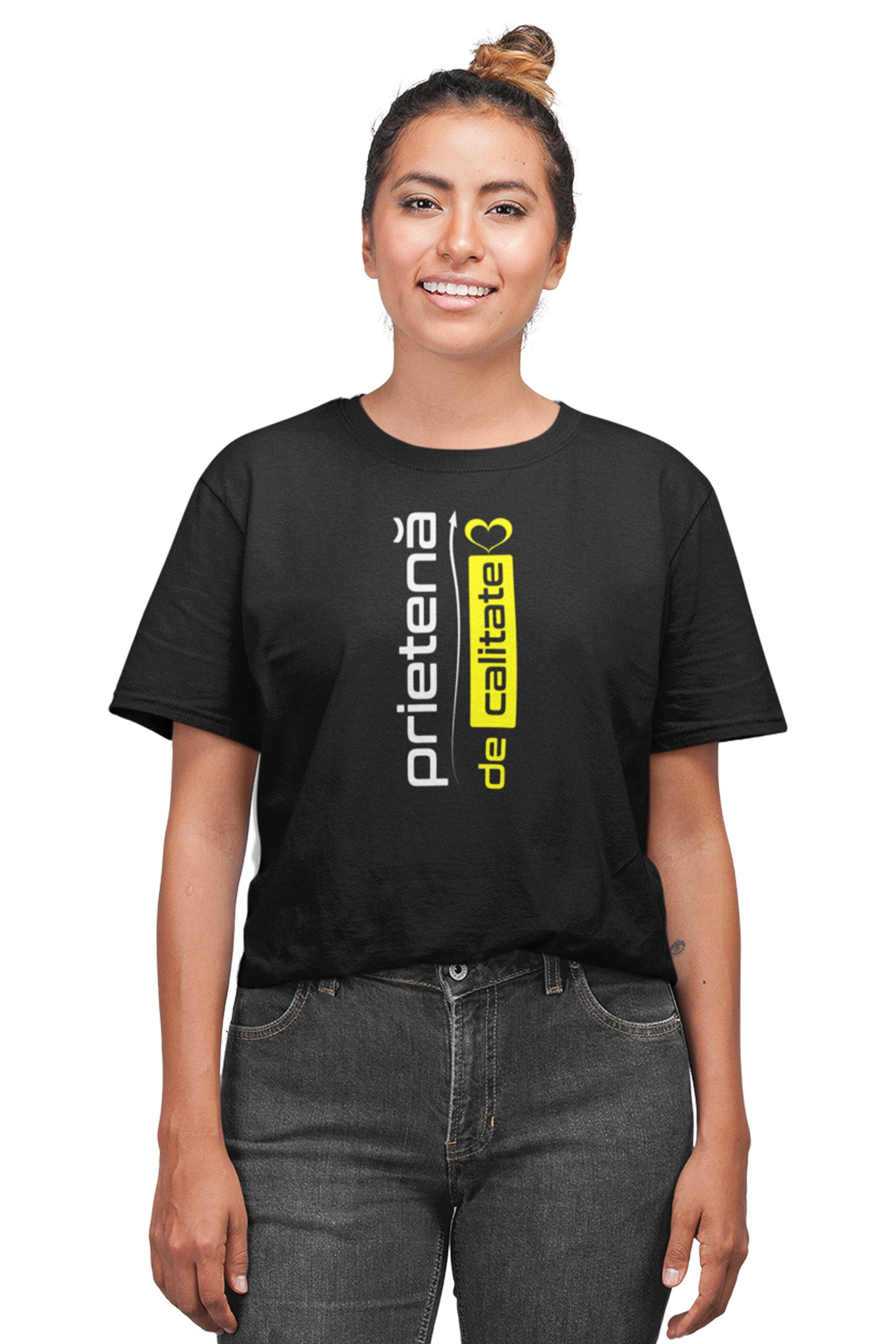 Tricou pentru Prietenă Negru