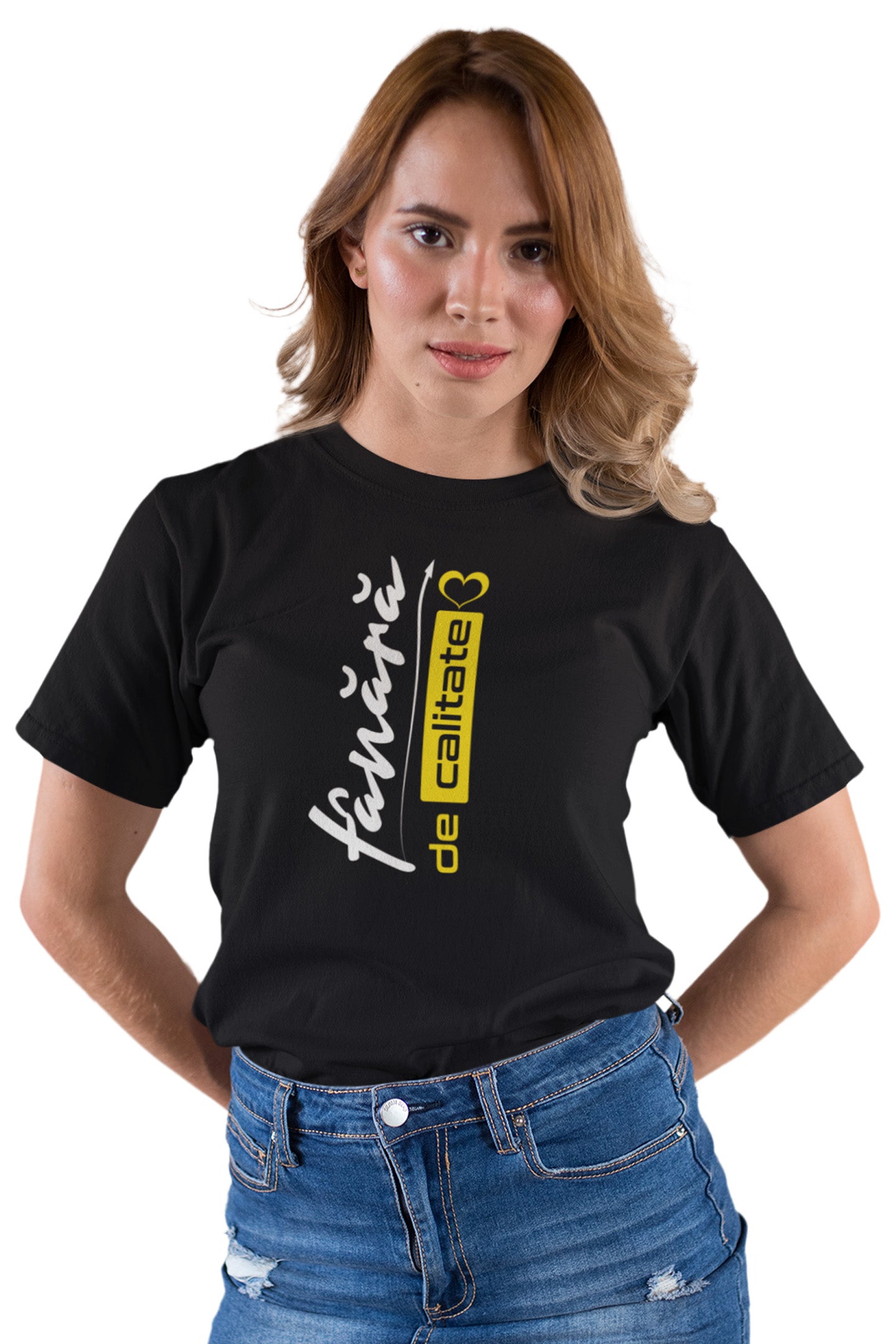 Tricou Tânără Negru