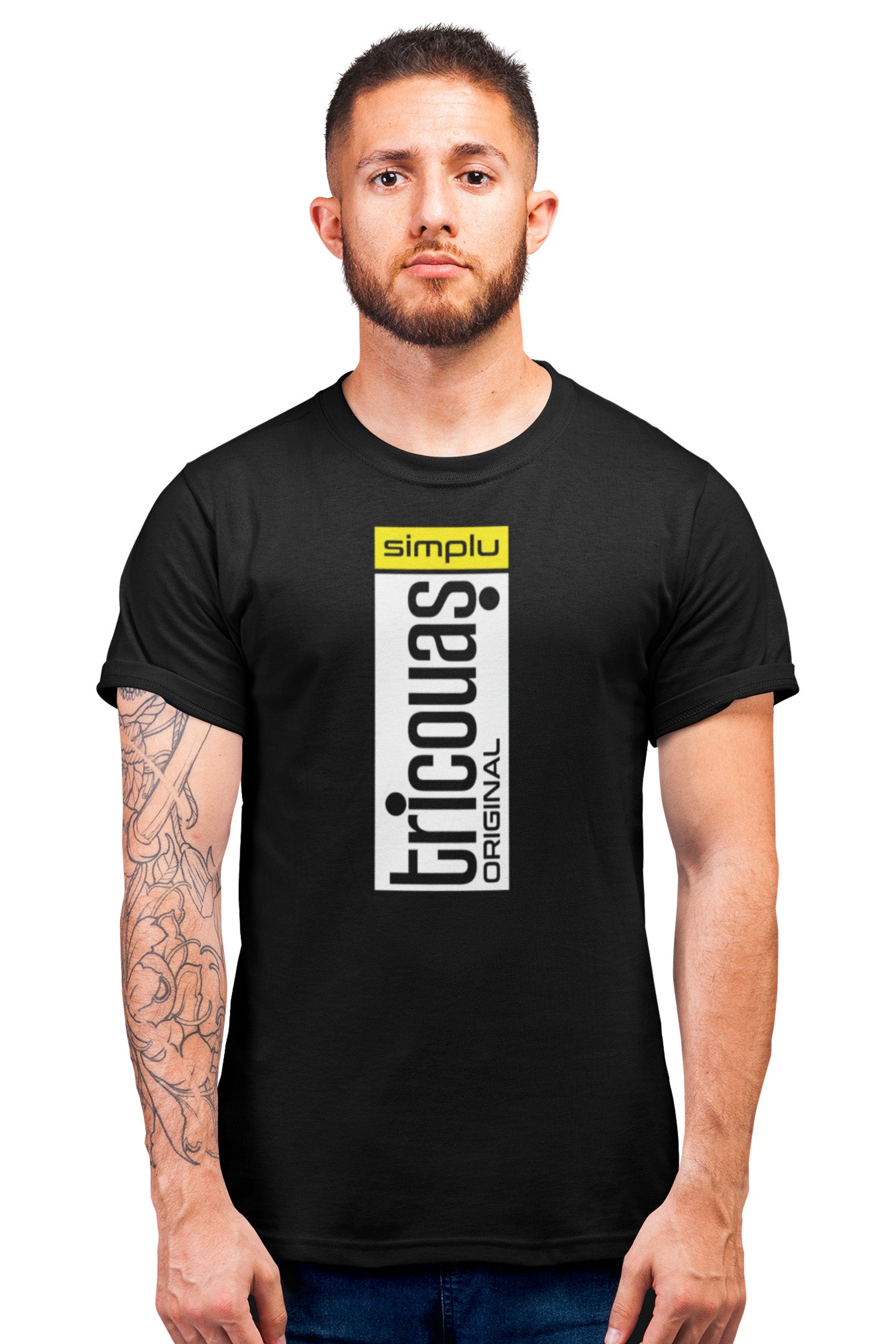 Tricou Simplu Negru