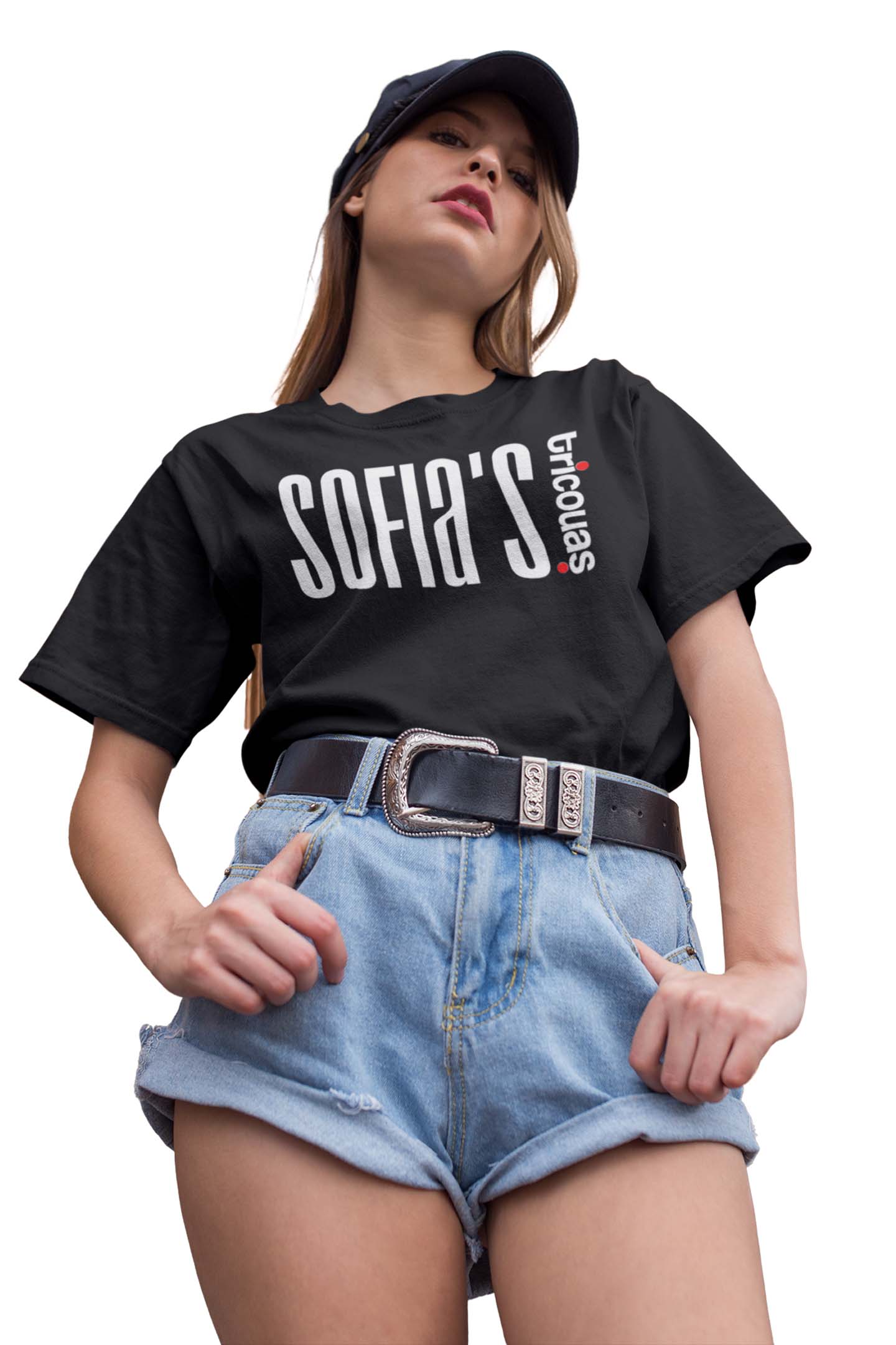 Tricou Sofia - Negru