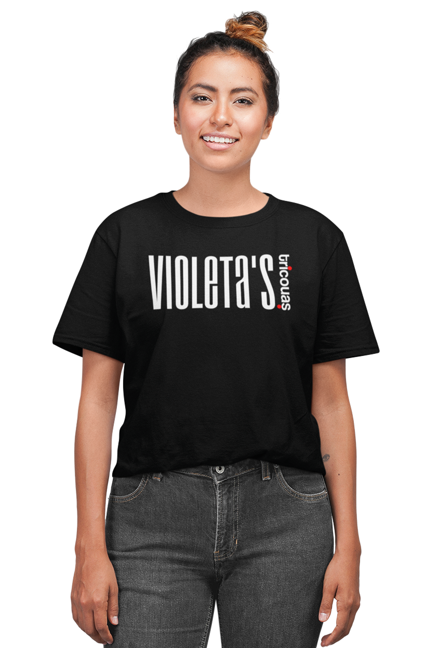 Tricou Violeta Negru