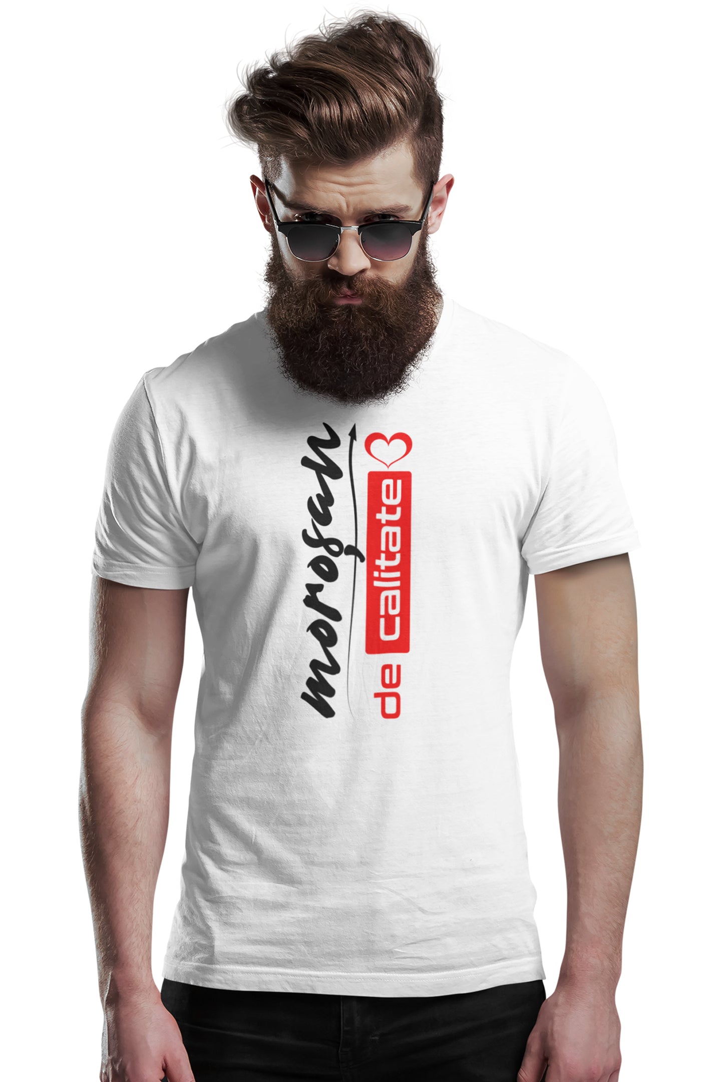 Tricou Moroșan Alb