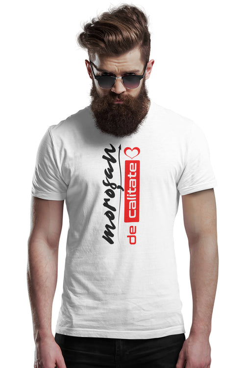 Tricou Moroșan Alb