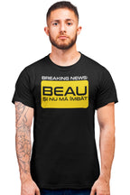 Tricou Beau și nu mă îmbăt