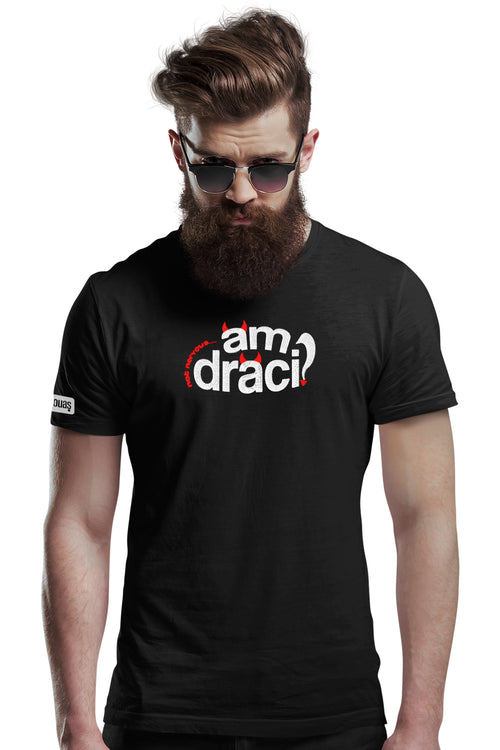 Tricou Brodat Am Draci