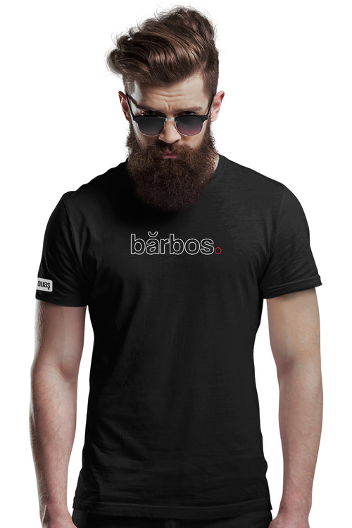 Tricou Brodat Bărbos