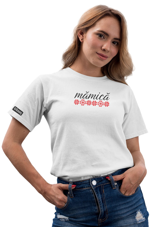 Tricou Brodat Mămică