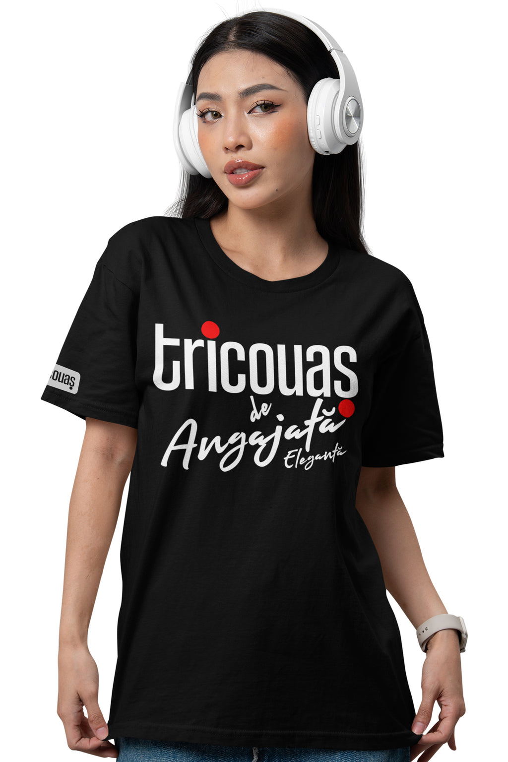 Tricou de Angajată Elegantă