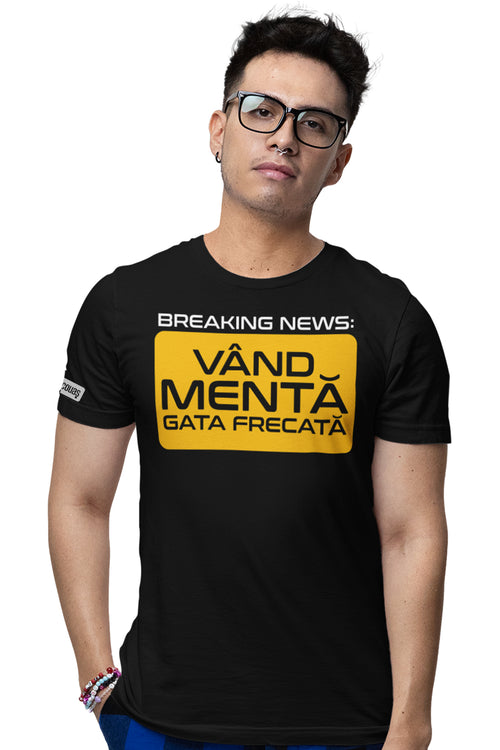 Tricou Vând mentă gata frecată
