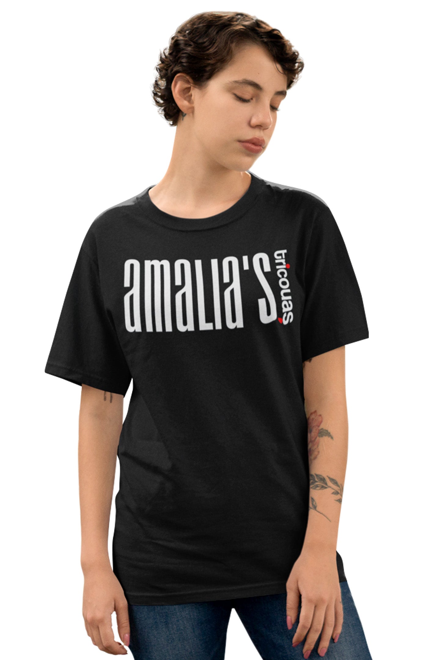 Tricou Amalia Negru