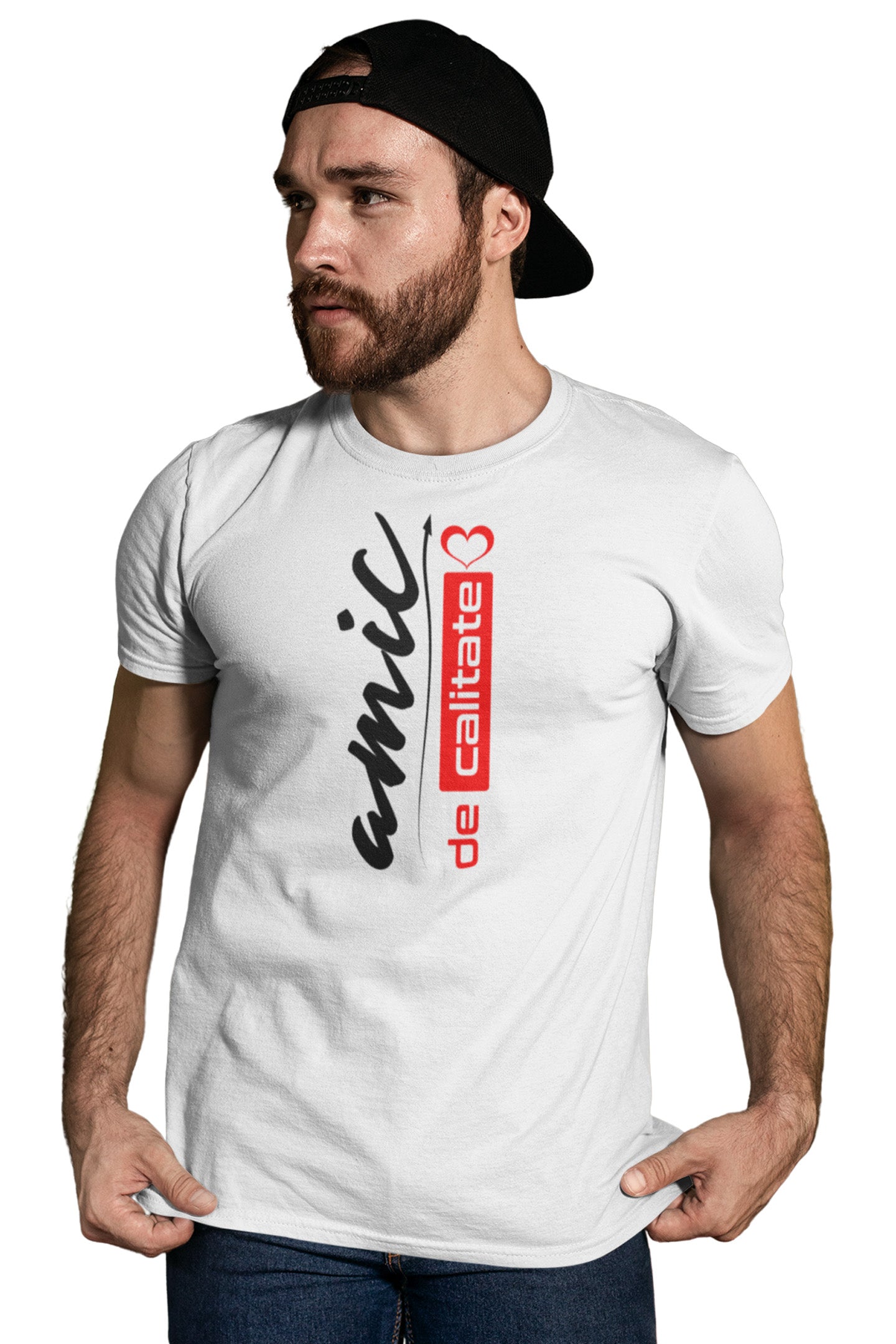 Tricou Amic Alb