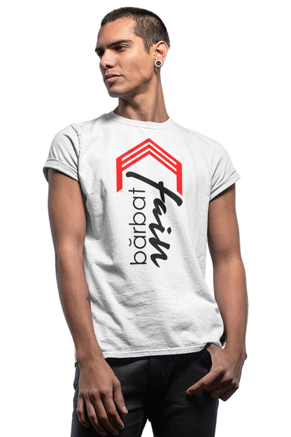 Tricou Bărbat Fain Alb