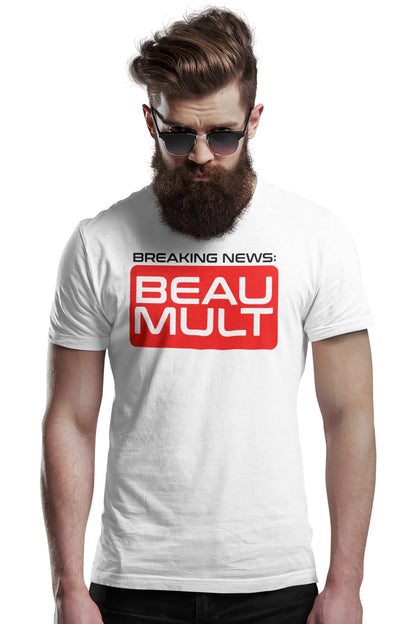 Tricou Beau Mult Alb