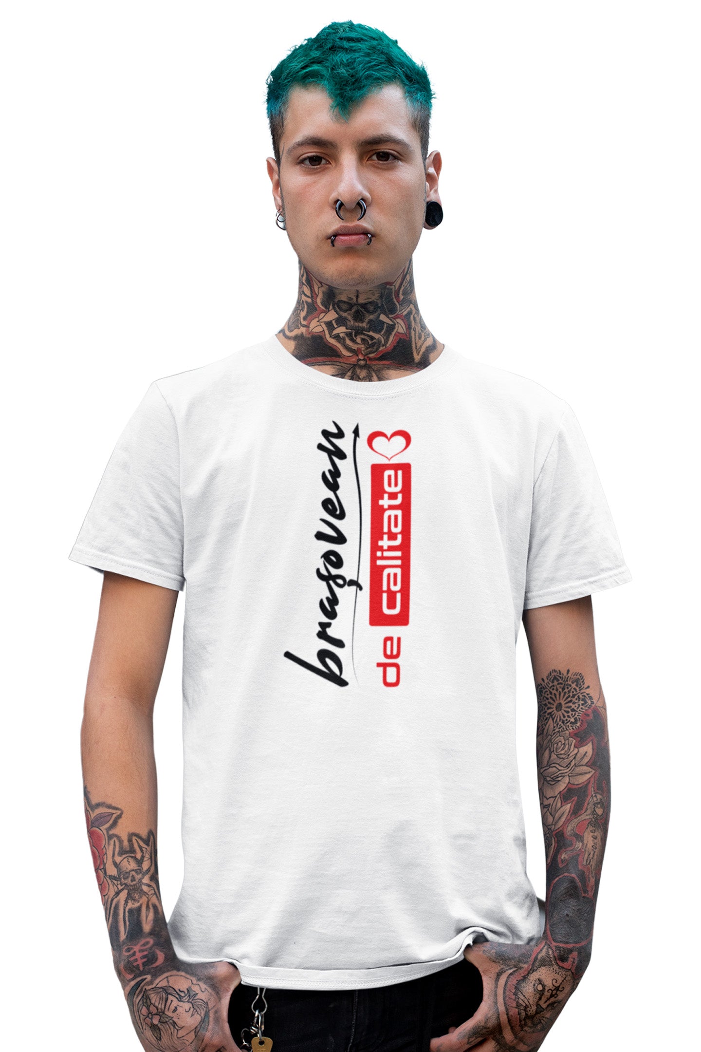 Tricou Brașovean Alb
