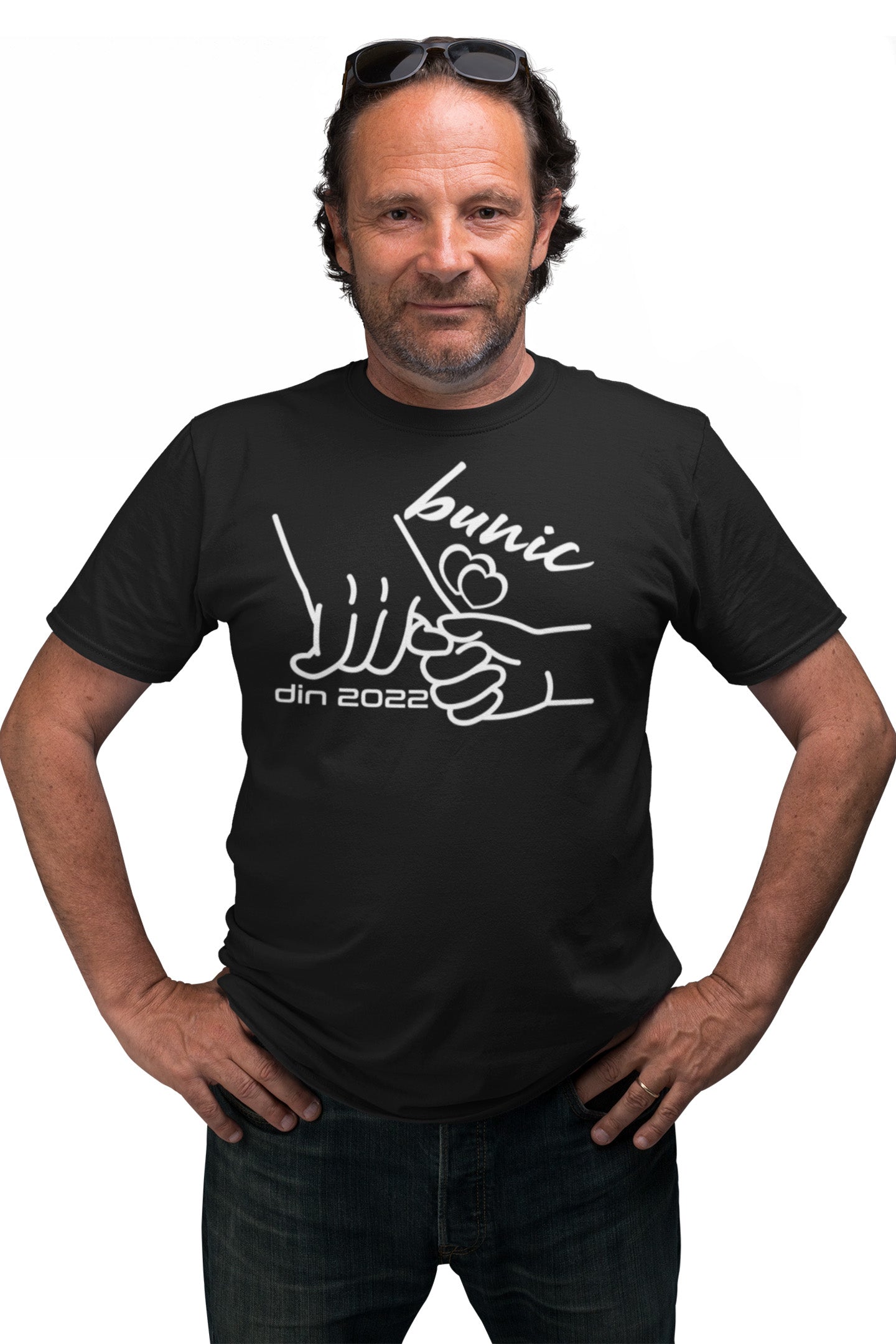 Tricou Bunic din 2022 Negru