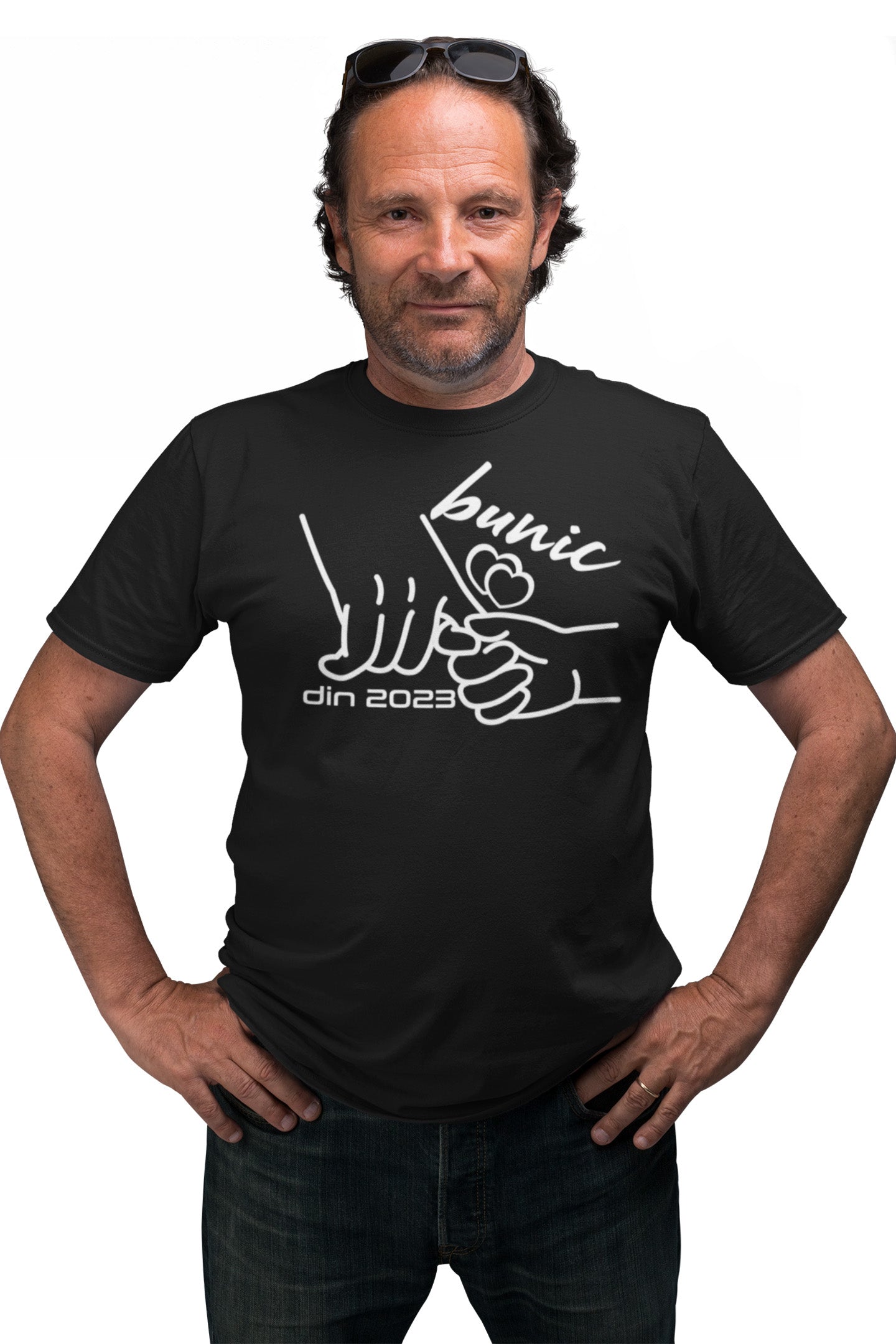 Tricou Bunic din 2023 Negru