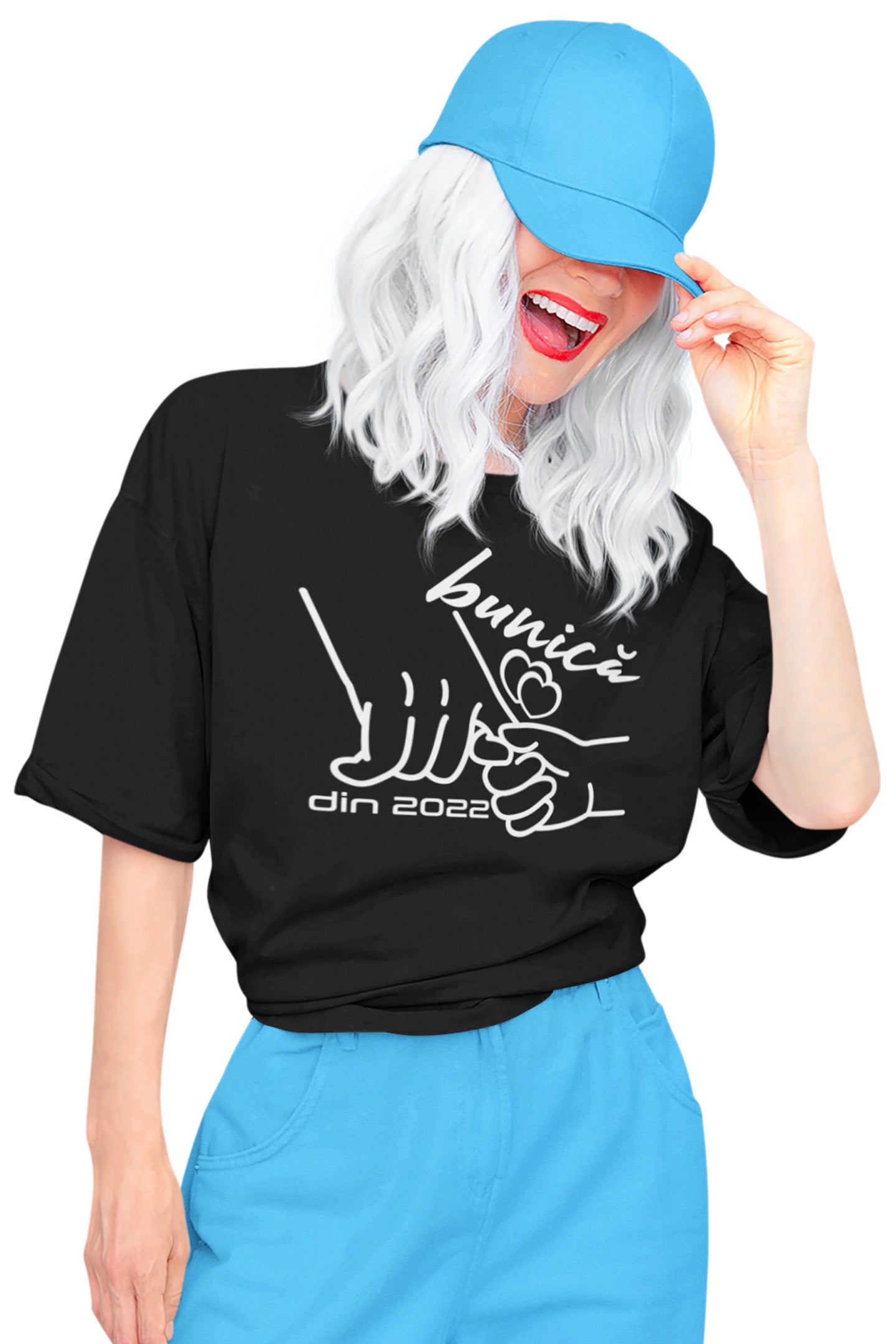 Tricou Bunică din 2022 Negru